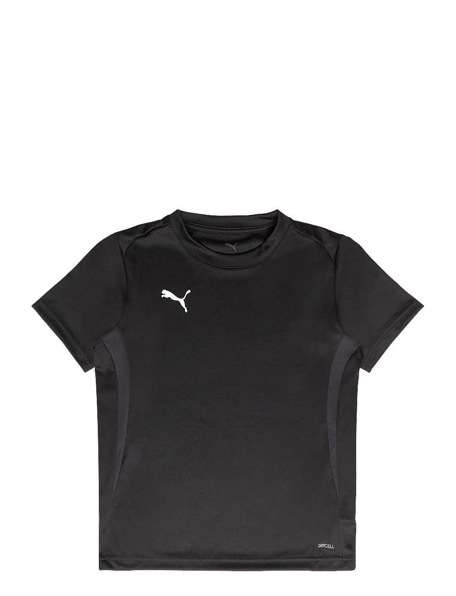 PUMA - teamGOAL Jersey Jr - sportoberteile - puma black-puma white-flat dark gray - 0