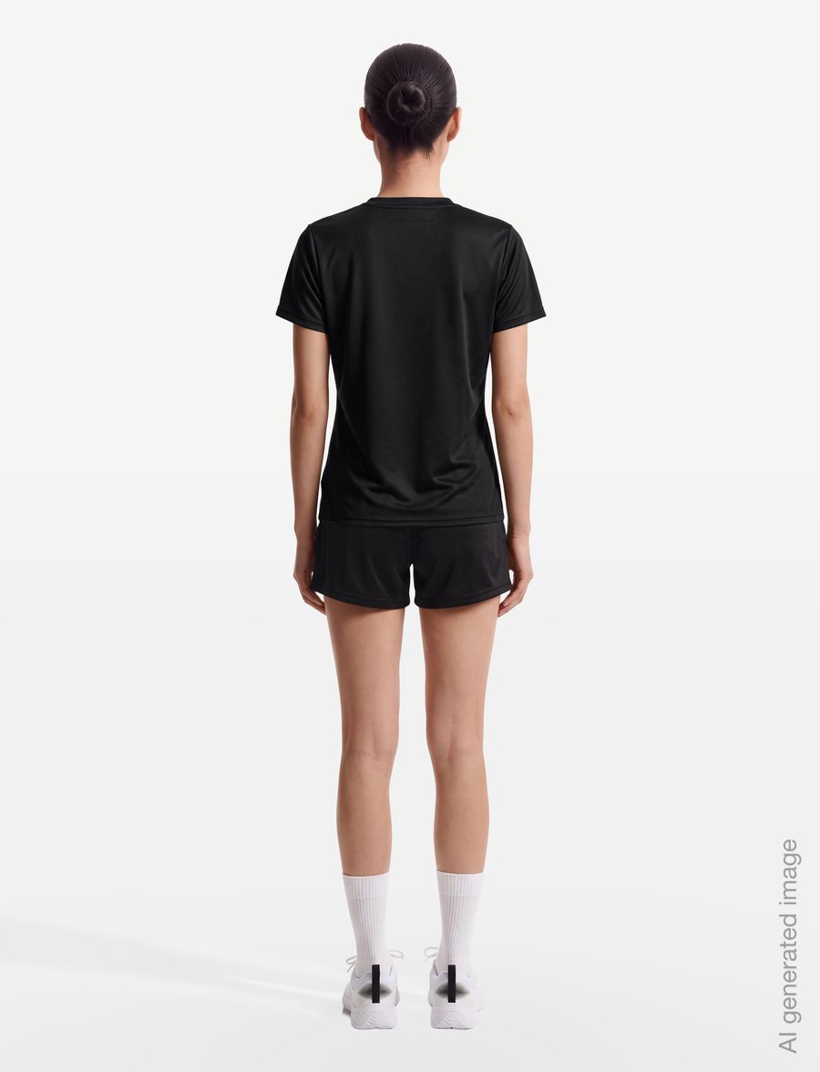 PUMA - teamGOAL Jersey Wmn - t-shirts - puma black-puma white - 4