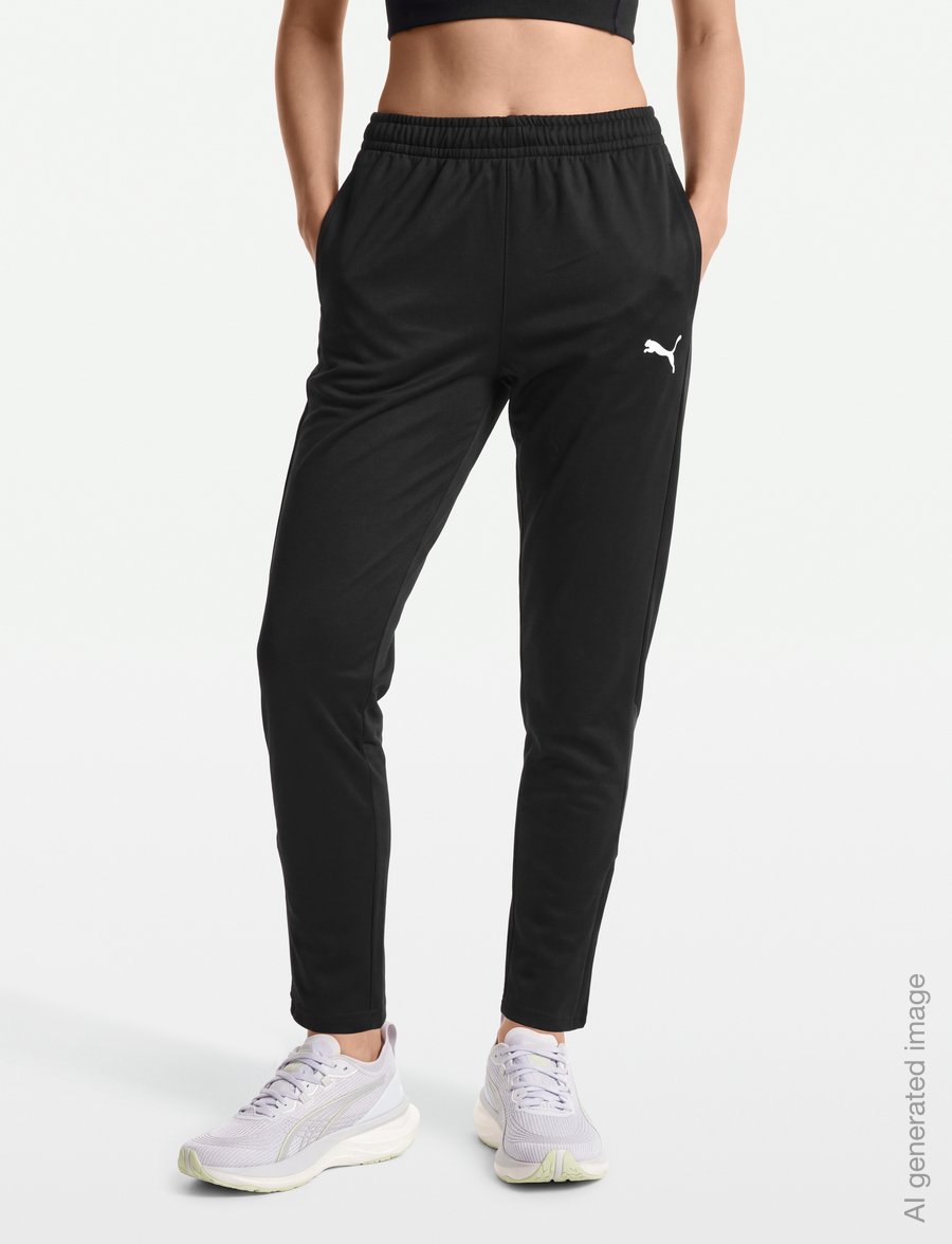 PUMA - teamGOAL Training Pant Wmn - trainingshosen - puma black-puma white-flat dark gray - 3