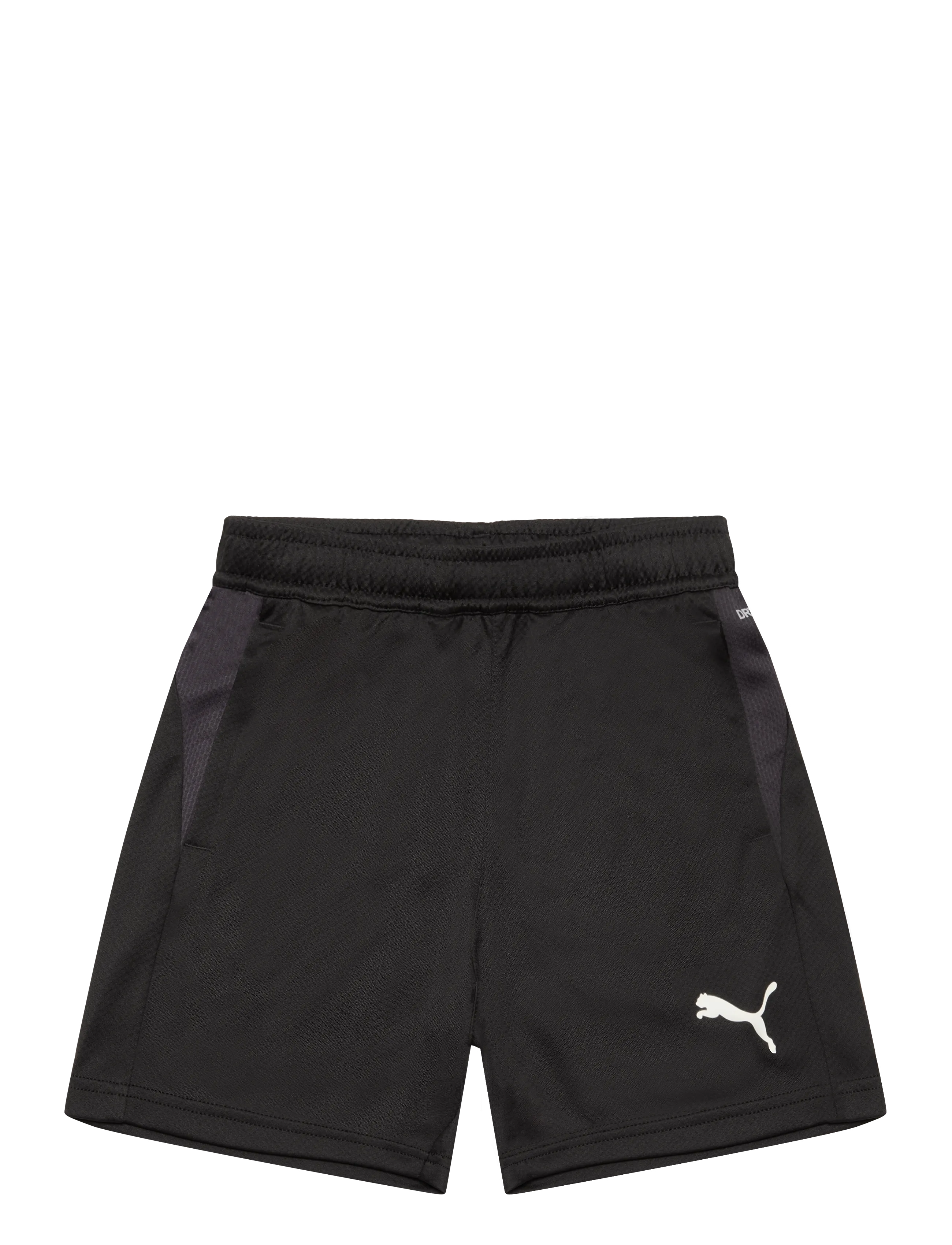 PUMA teamGOAL Training Short Jr - Tøj - PUMA BLACK-PUMA WHITE-FLAT DARK GRAY / black