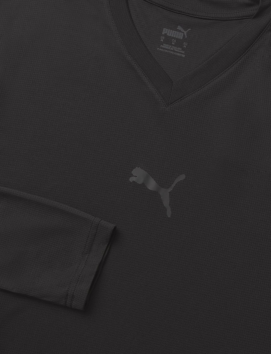 PUMA - teamGOAL Baselayer Tee LS - aluskihina kantavad alussärgid - puma black-flat dark gray - 2