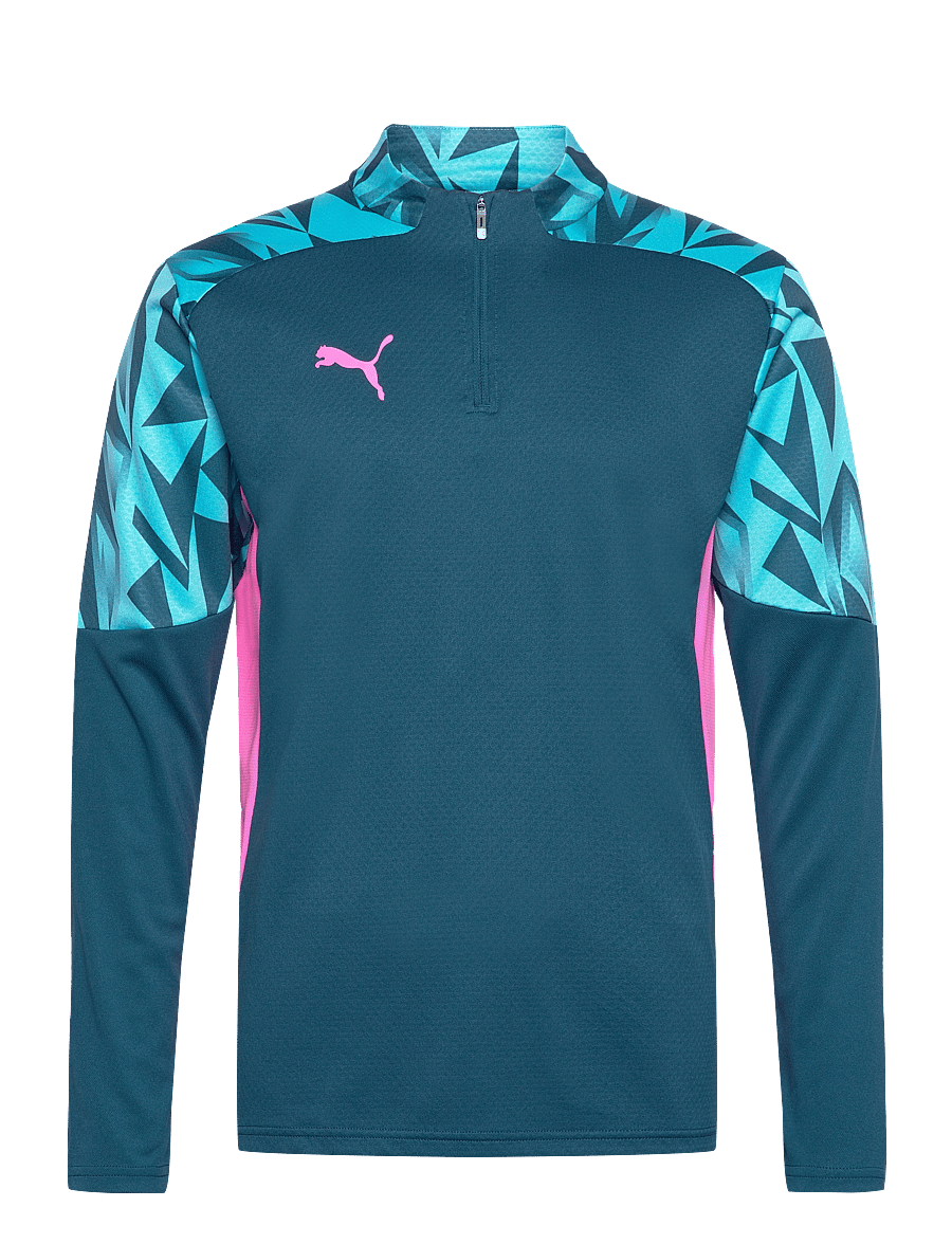PUMA - individualFINAL 1/4-Zip Top - ocean tropic-bright aqua - 0