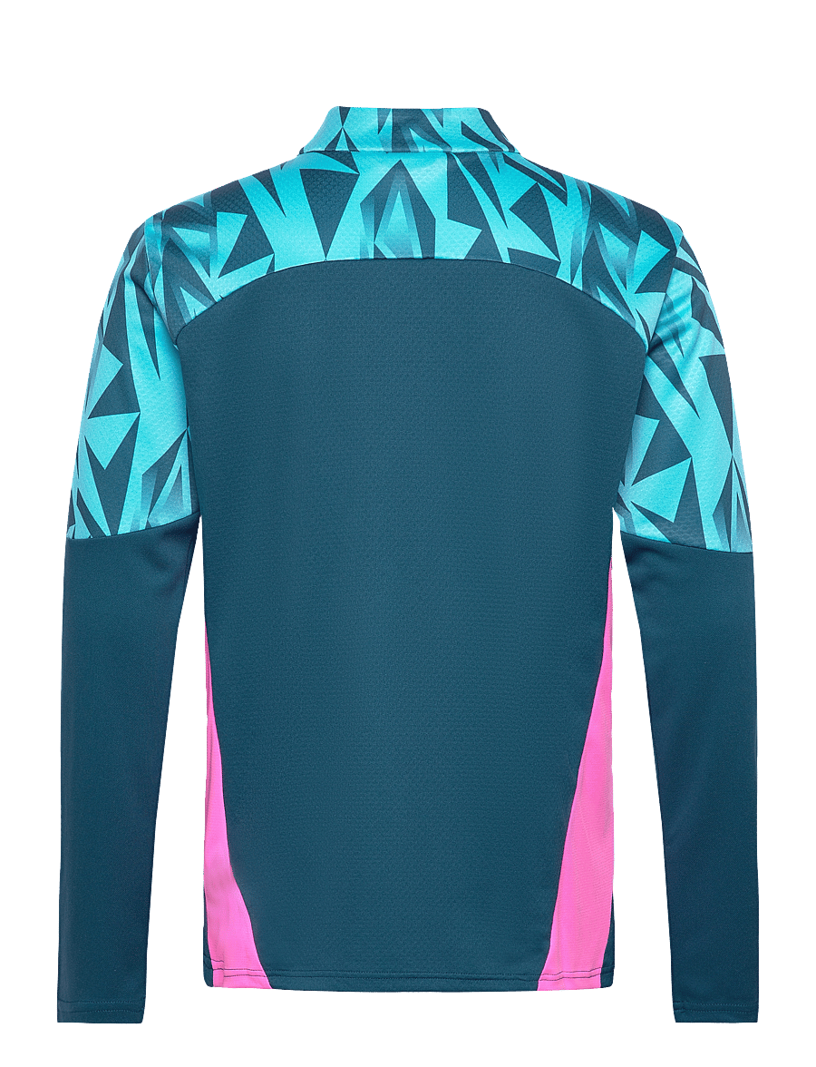 PUMA - individualFINAL 1/4-Zip Top - ocean tropic-bright aqua - 1