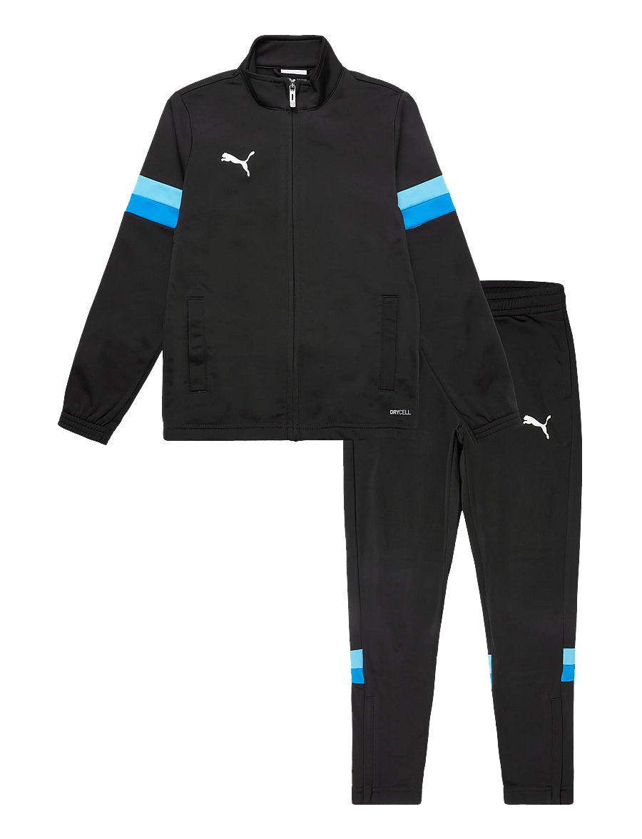 PUMA - individualRISE Tracksuit Jr - trainingsanzug - puma black-puma white-ultra blue - 0