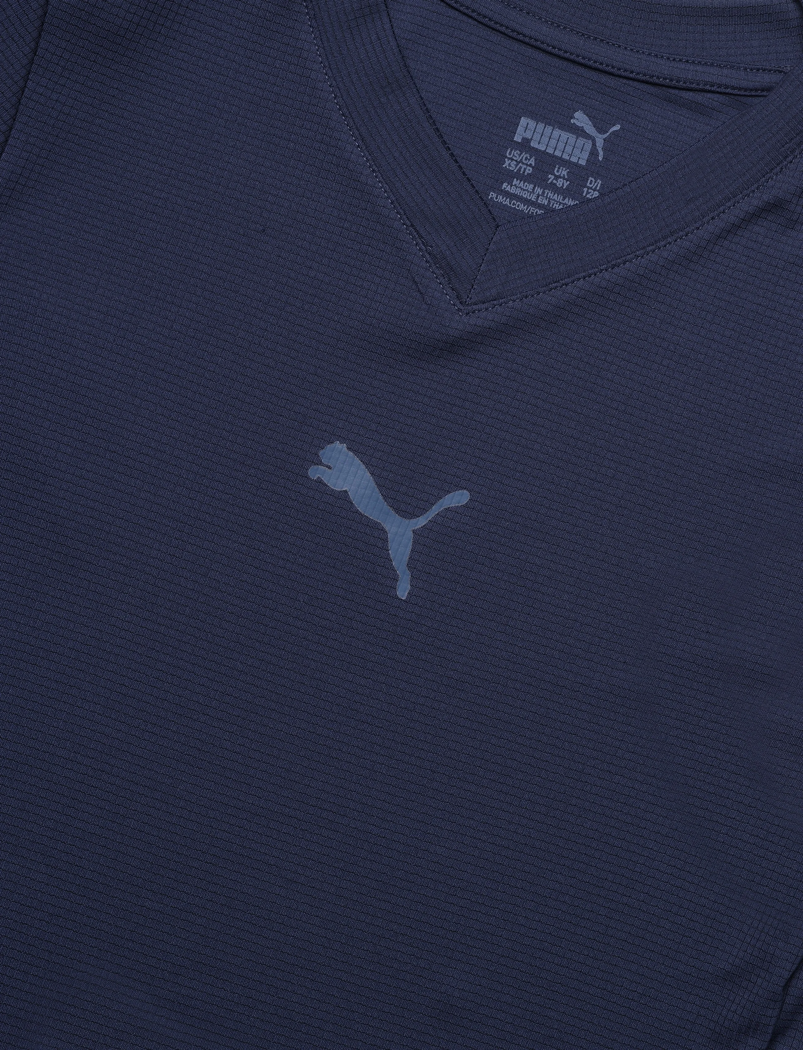 PUMA - teamGOAL Baselayer Tee LS Jr. - termoundertrøjer - puma navy-persian blue - 2