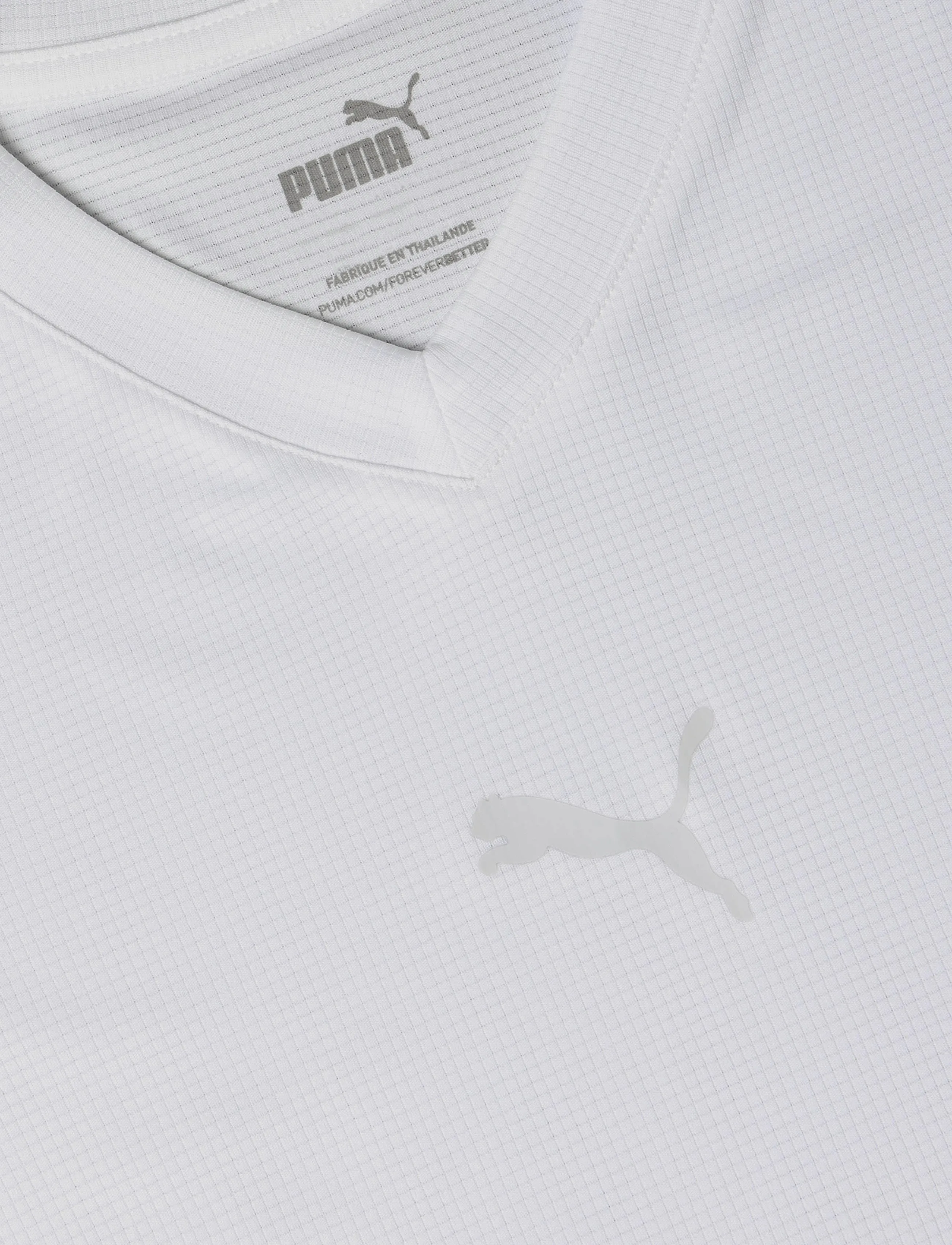 PUMA - teamGOAL Baselayer Tee LS Jr. - puma white-feather gray - 2