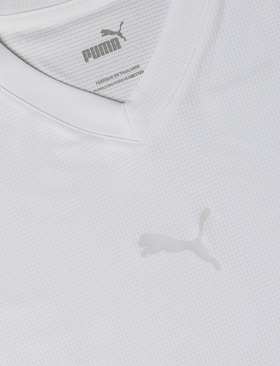 PUMA - teamGOAL Baselayer Tee LS Jr. - termoundertrøjer - puma white-feather gray - 2
