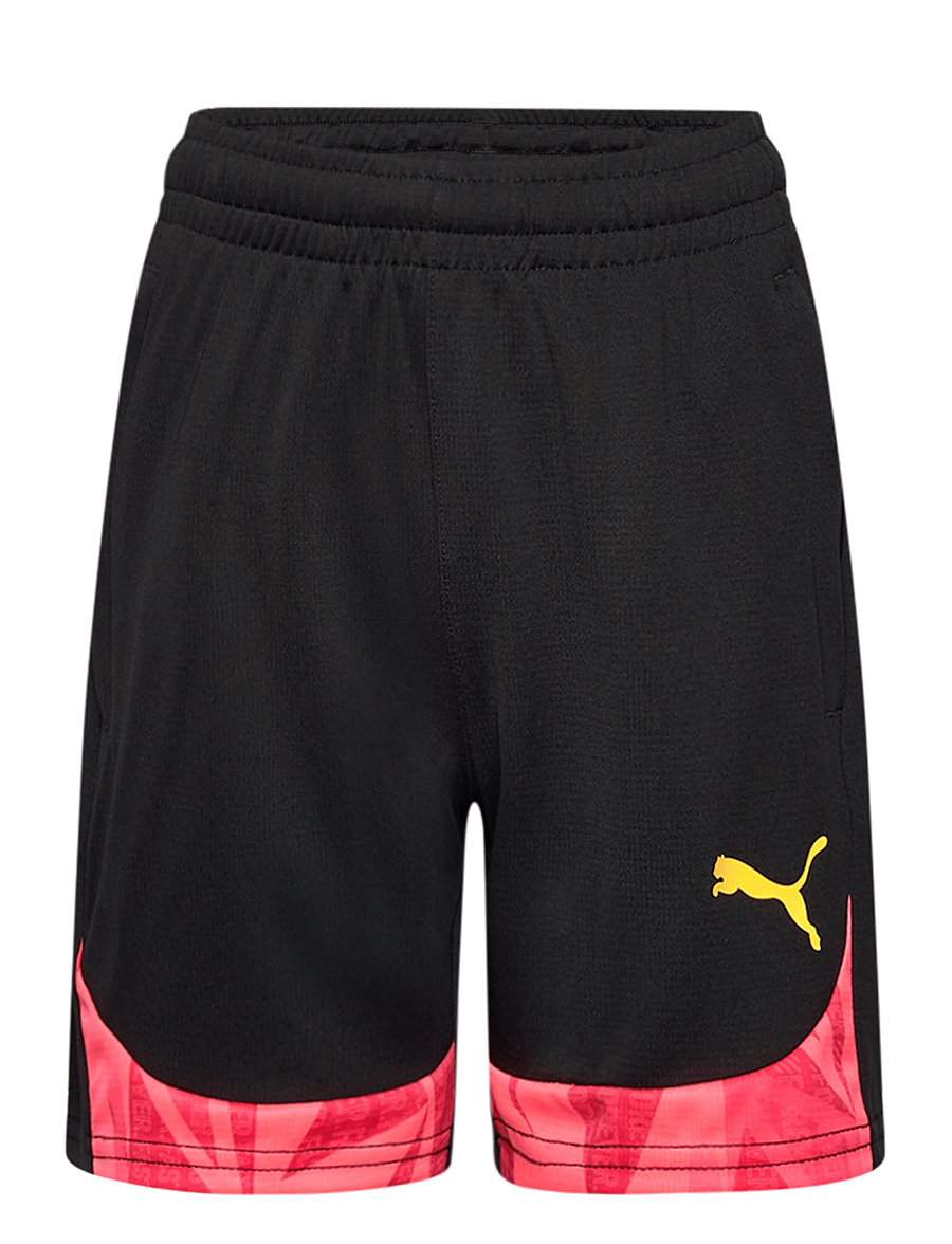 PUMA - individualFINAL FF. Shorts Jr - puma black-sunset glow - 0