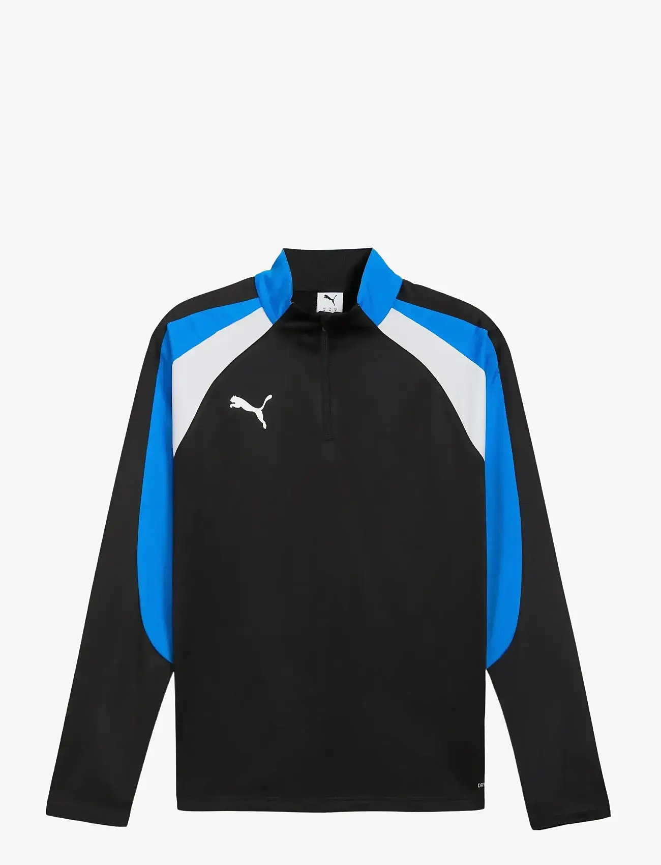PUMA - IndividualLIGA 1/4 Zip Top - pikkade varrukatega alussärgid - puma black-puma white-ultra blue - 1