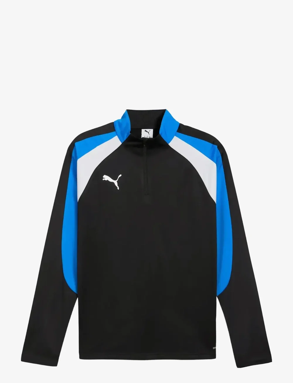PUMA - IndividualLIGA 1/4 Zip Top - langarmshirts - puma black-puma white-ultra blue - 1