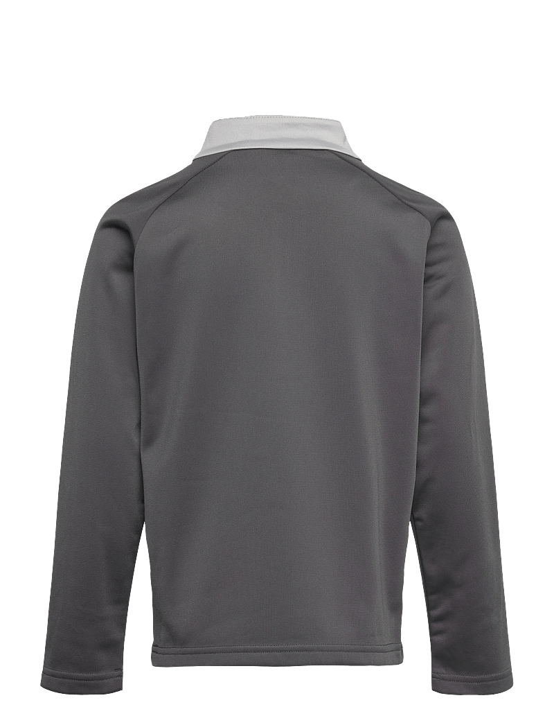 PUMA - IndividualLIGA 1/4 Zip Top Jr - sporttoppar - shadow gray-puma white-glowing red - 1