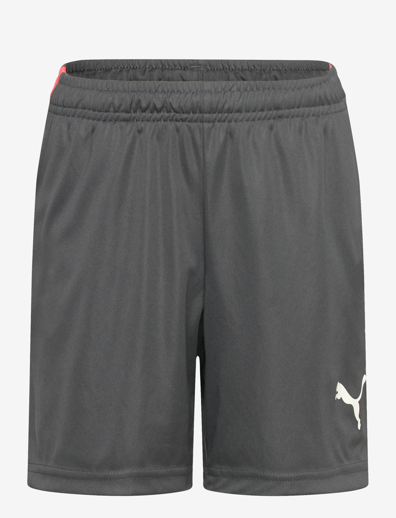 PUMA - IndividualLIGA Training Shorts 2 Jr (open pockets) - sportshorts - shadow gray-puma white-glowing red - 0