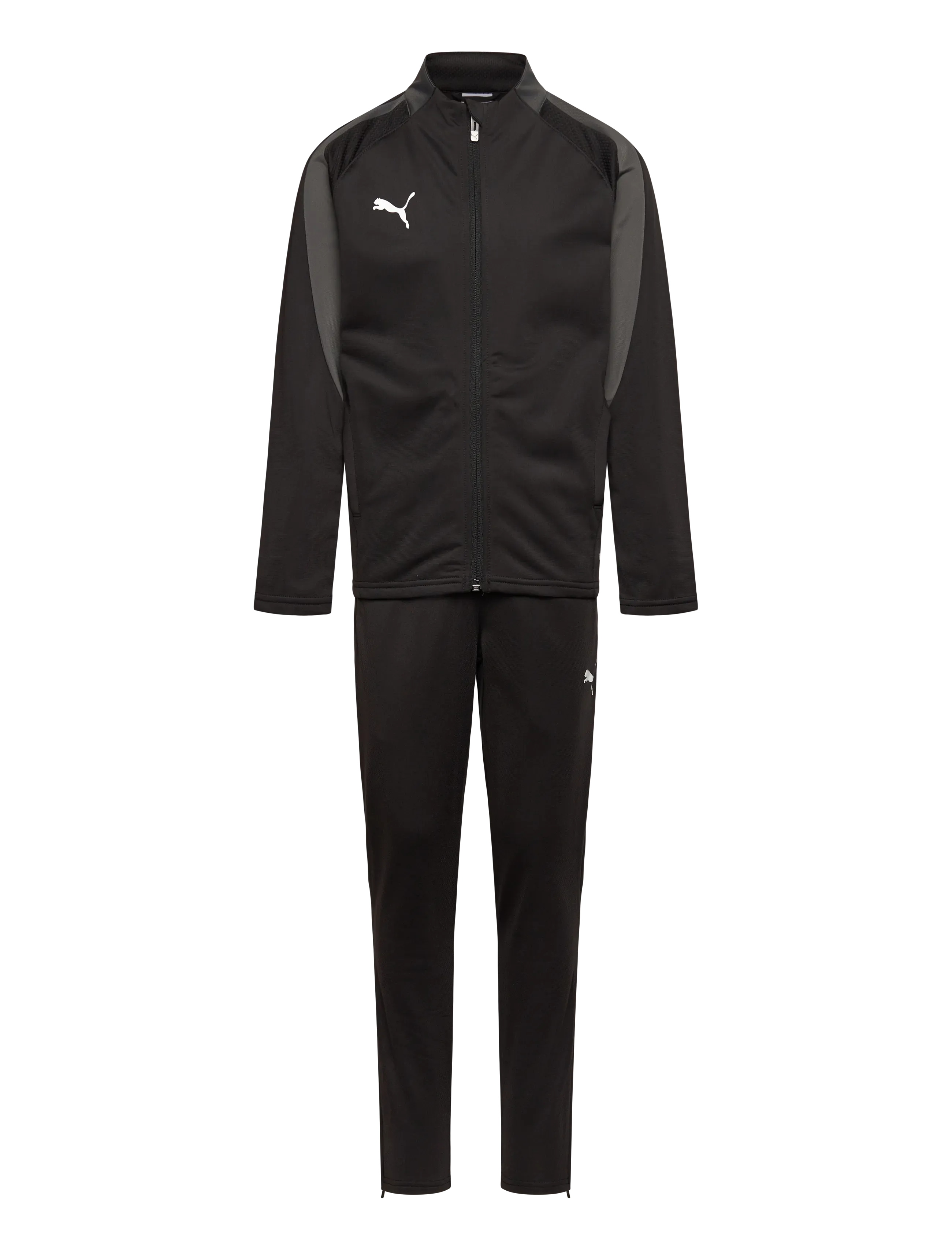 PUMA IndividualLIGA Tracksuit Jr - 4 for 3 - PUMA BLACK-PUMA WHITE-SHADOW GRAY / black