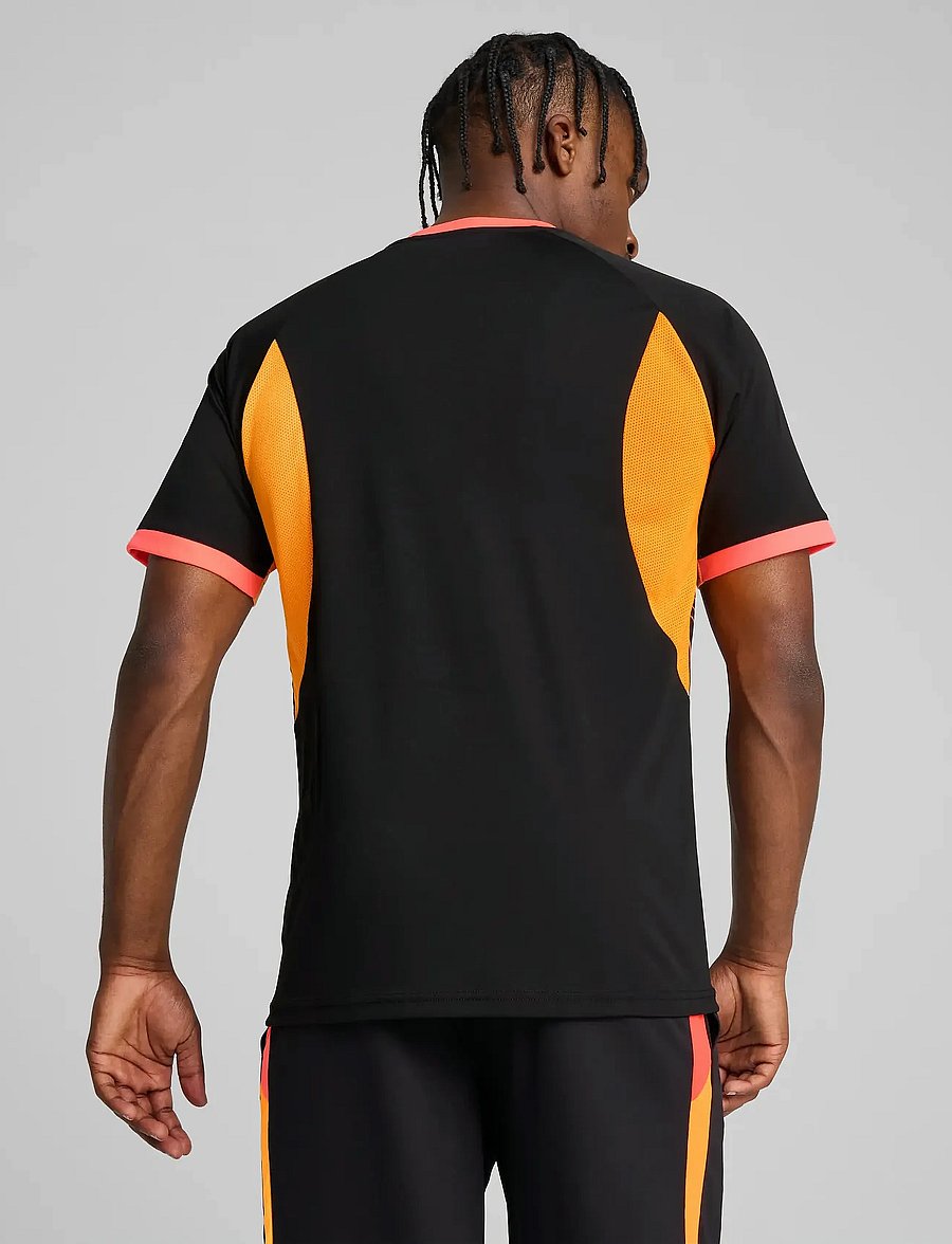 PUMA - individualLIGA Graphic Jersey - puma black-glowing red - 3