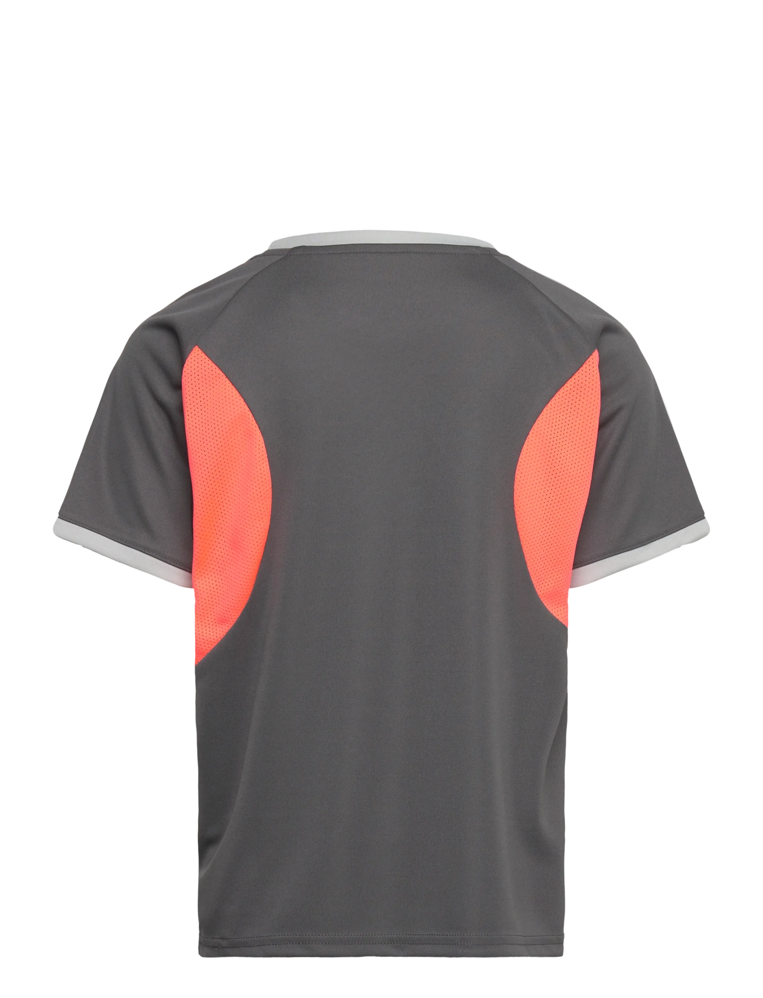 PUMA - individualLIGA Graphic Jersey jr - shadow gray-puma white-glowing red - 1