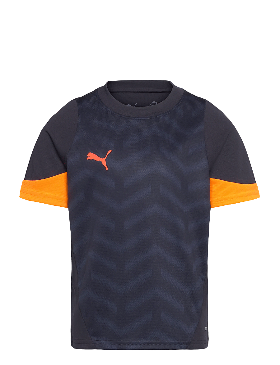 PUMA - individualCUP Jersey jr - sportoberteile - new navy-glowing red-heat fire - 0