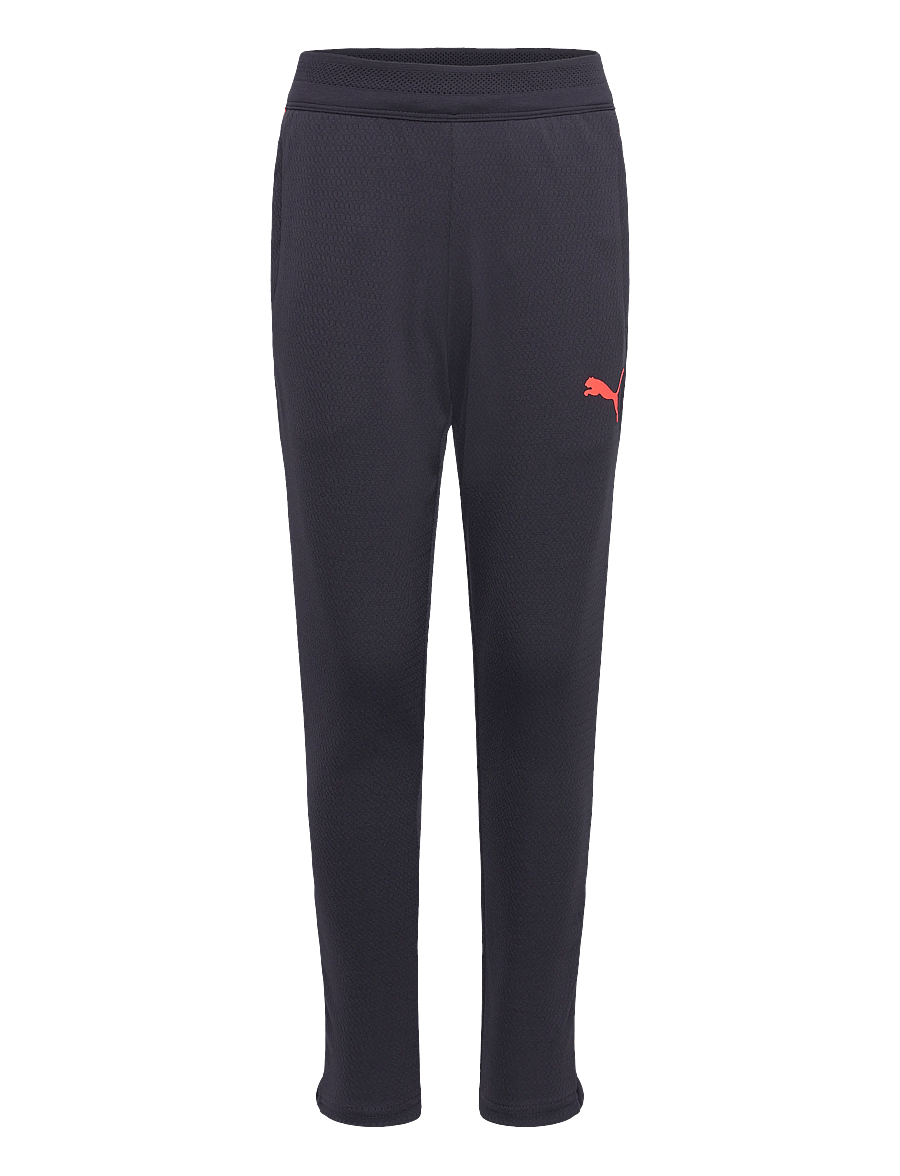PUMA - individualCUP Training Pants jr - bikses - new navy-glowing red-heat fire - 0