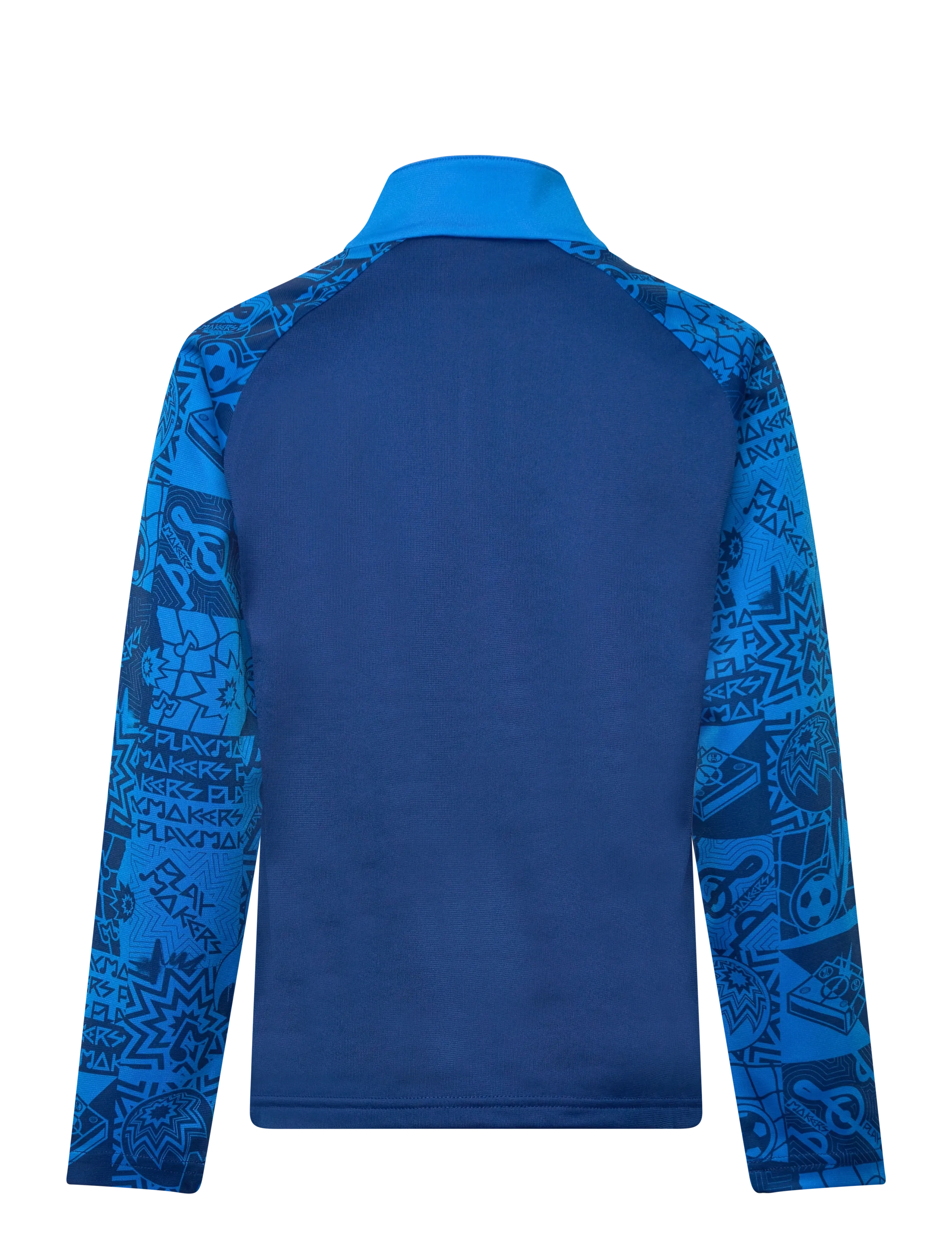 PUMA - Neymar JR Playmaker 1/4 zip jr - sportstopper - blazing blue-puma white-ultra blue - 1