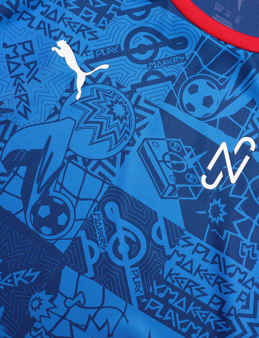 PUMA - Neymar JR Playmaker Jersey Jr - blazing blue-puma white-ultra blue - 2
