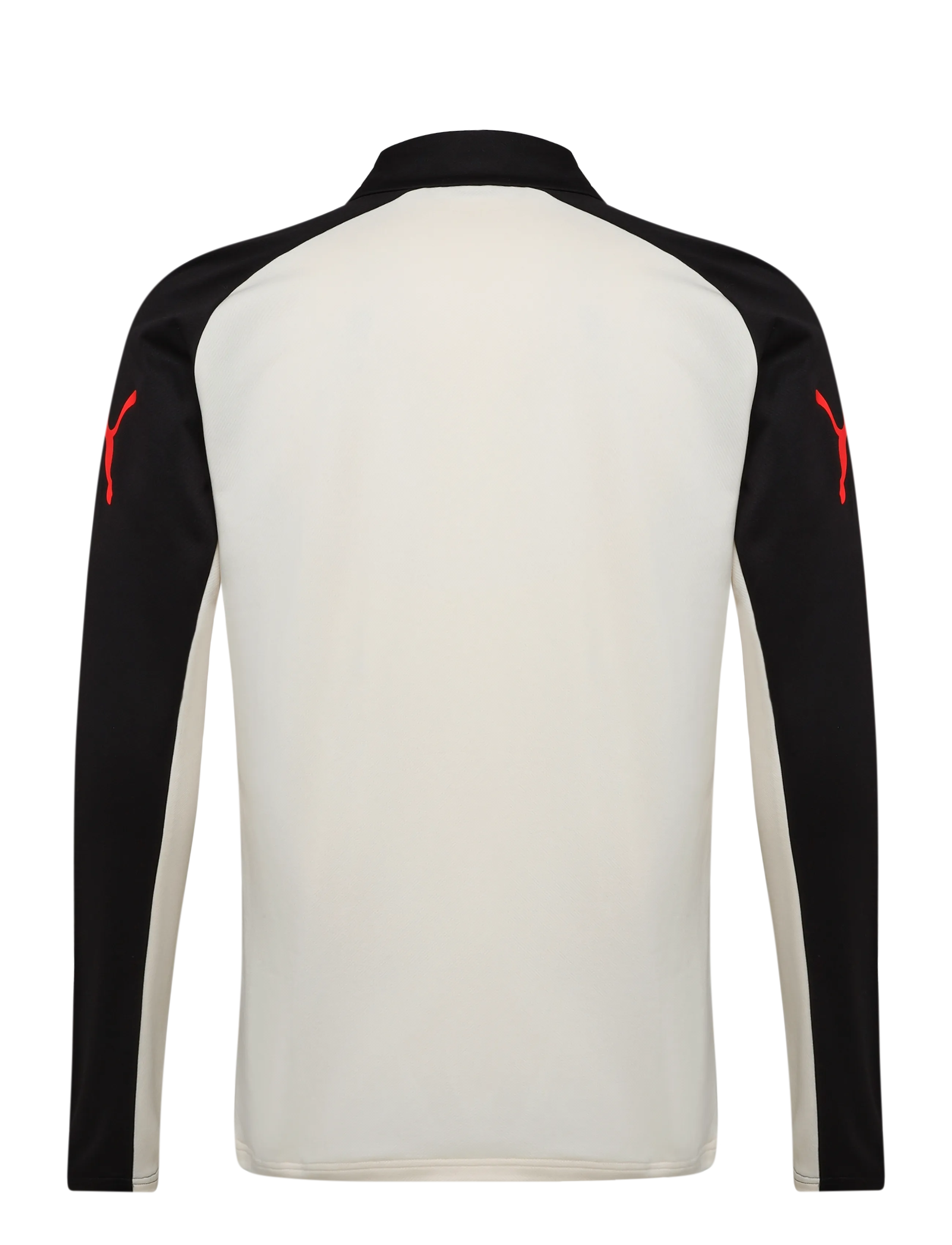 PUMA - IndividualLIGA 1/4 Zip Top - fleece - sugared almond-ultra red-puma black - 1