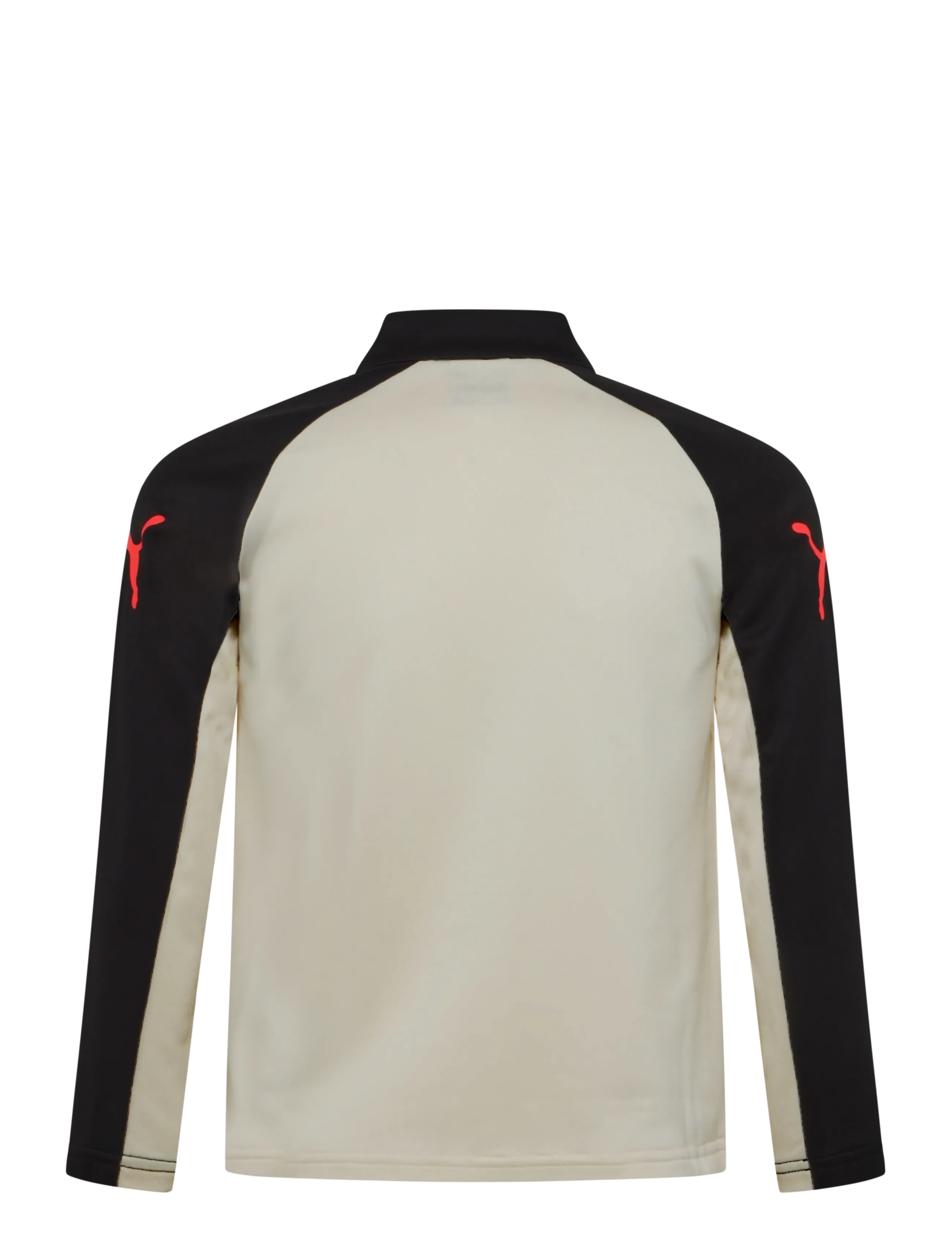 PUMA - IndividualLIGA 1/4 Zip Top Jr - sweatshirts - sugared almond-ultra red-puma black - 1