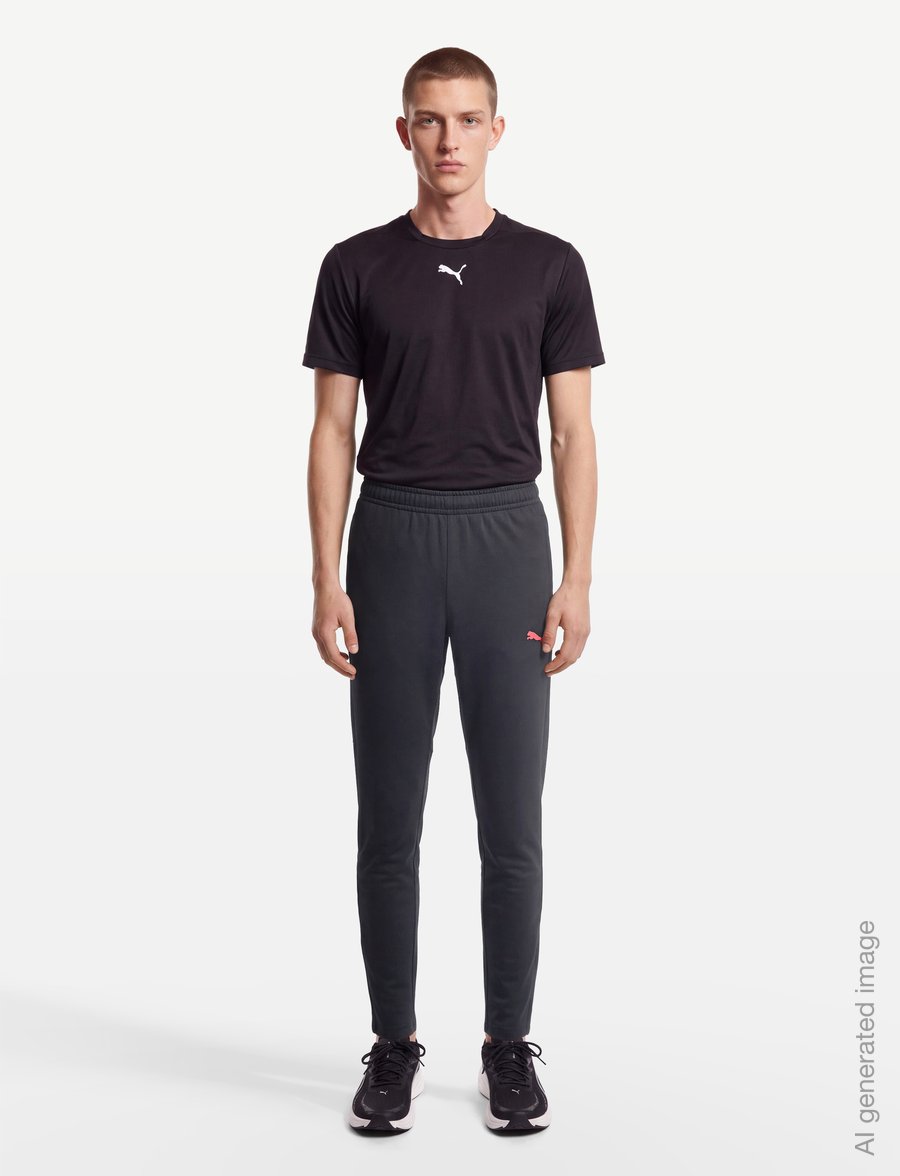 PUMA - IndividualLIGA Training Pants - trainingshosen - puma black-ultra red-sugared almond - 0