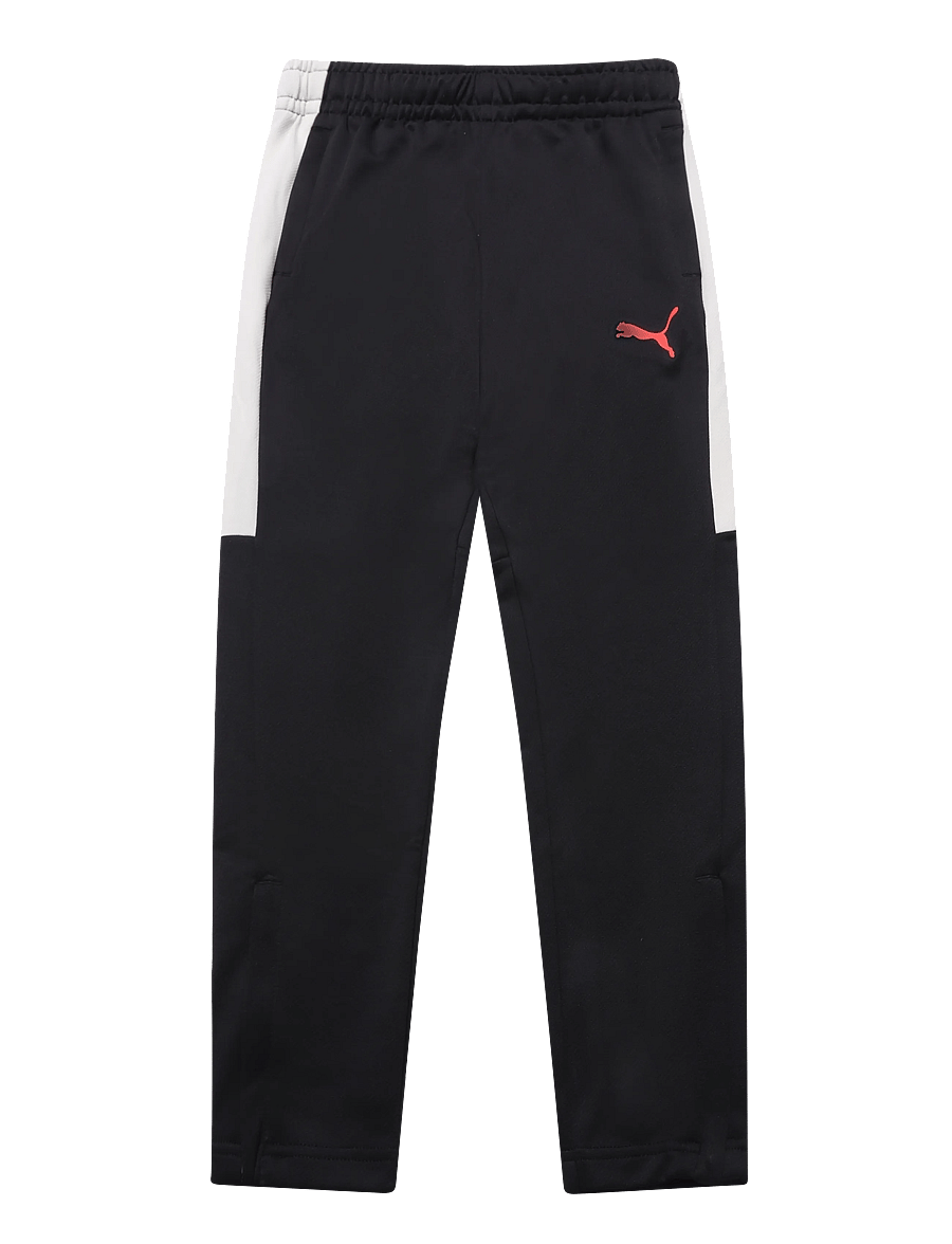 PUMA - IndividualLIGA Training Pants Jr - trainingshosen - puma black-ultra red-sugared almond - 0