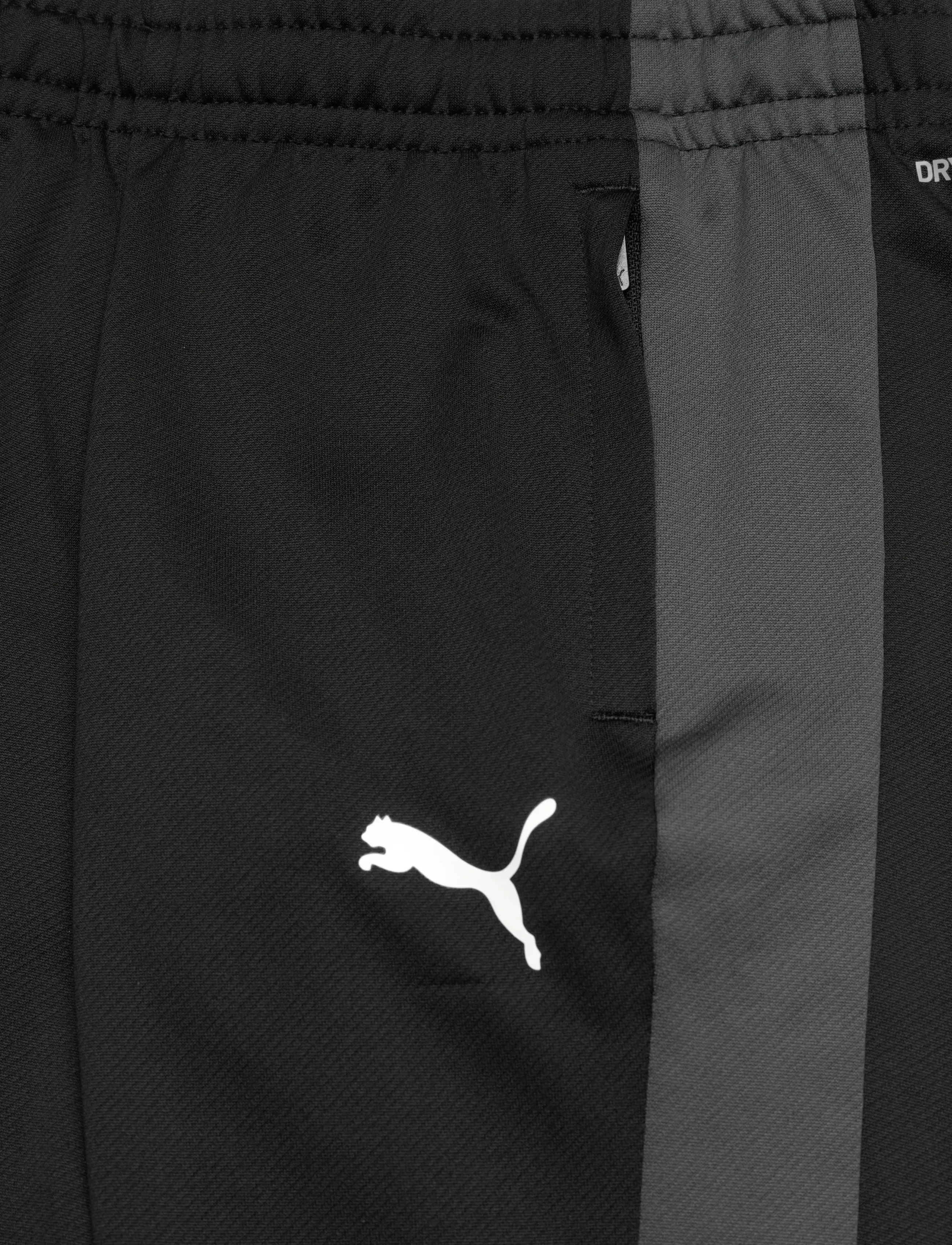 PUMA - IndividualLIGA Training Pants Jr - träningsbyxor - puma black-puma white-shadow gray - 4