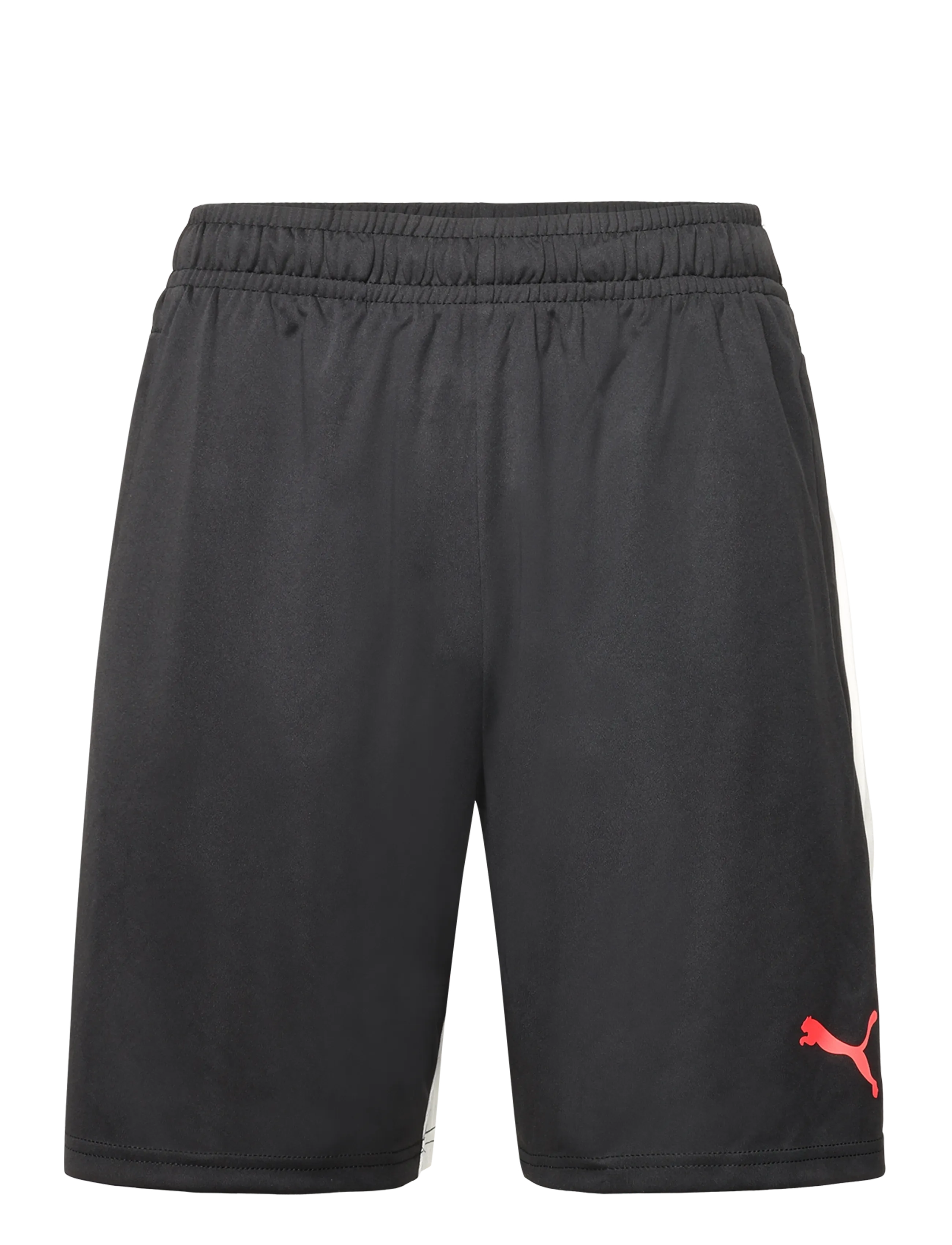 PUMA IndividualLIGA Training Shorts - Shorts - PUMA BLACK-ULTRA RED-SUGARED ALMOND / black