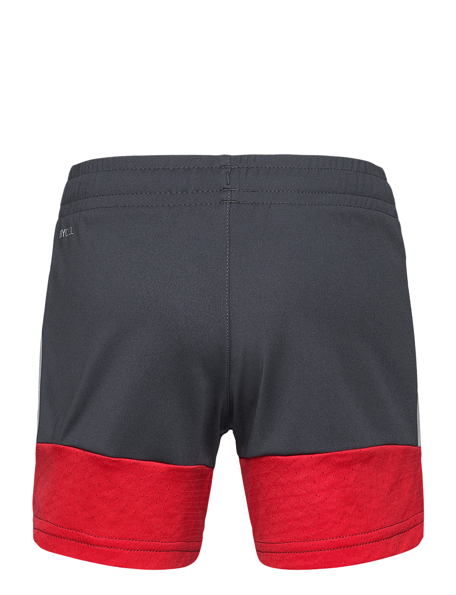 PUMA - IndividualLIGA Training Shorts Jr - sportsshorts - gray echo-dusky gray-puma red - 1