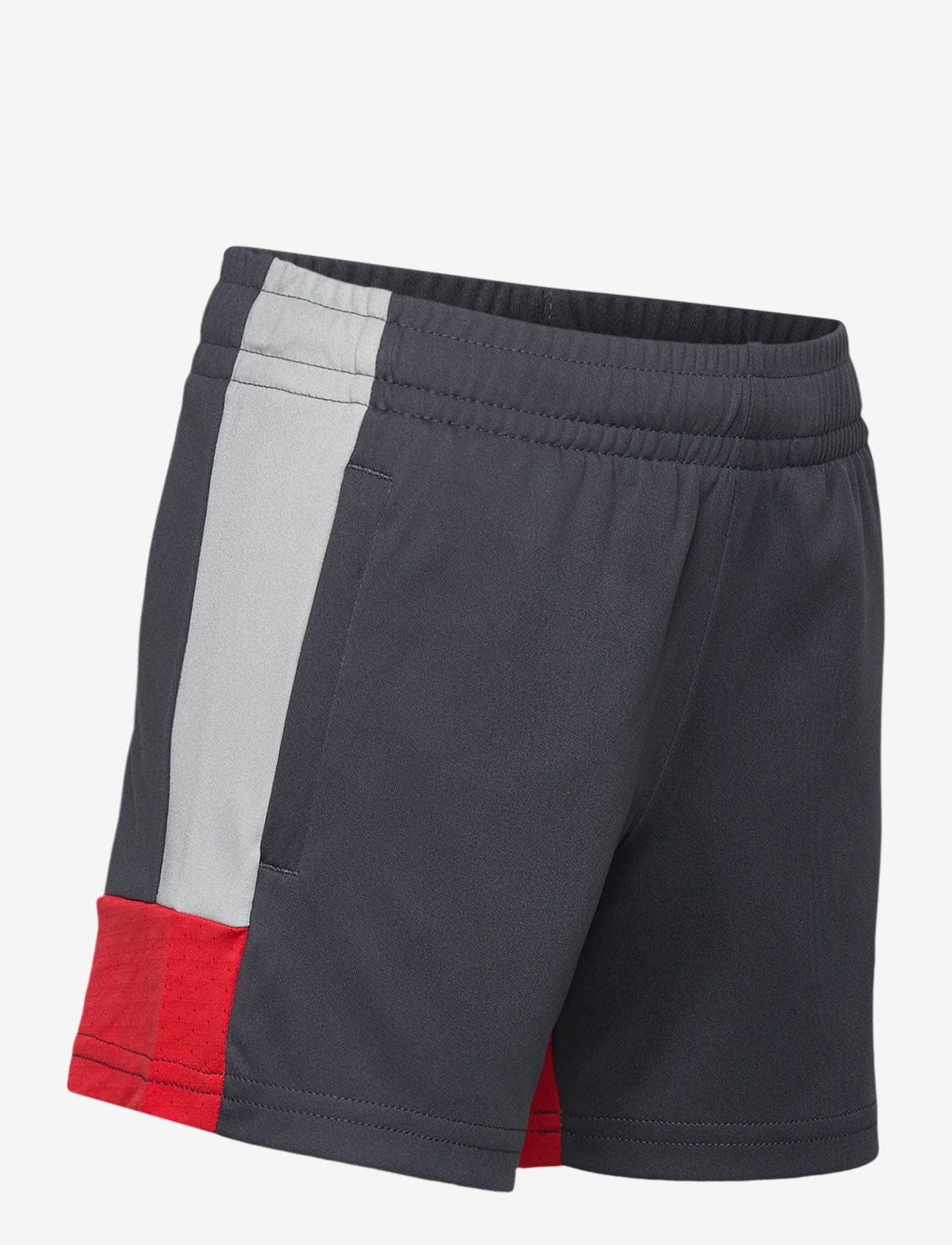 PUMA - IndividualLIGA Training Shorts Jr - sport-shorts - gray echo-dusky gray-puma red - 3