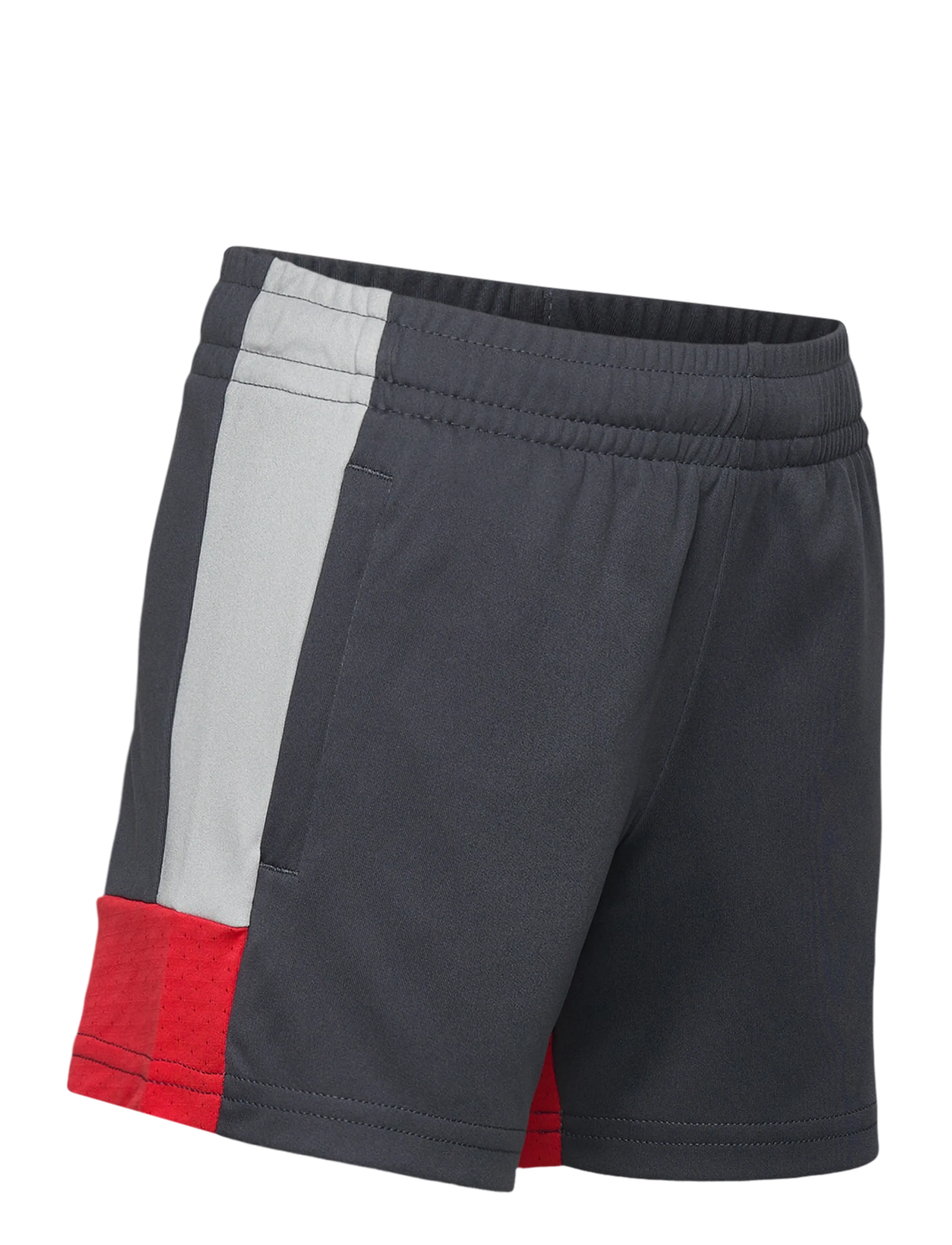 PUMA - IndividualLIGA Training Shorts Jr - sport-shorts - gray echo-dusky gray-puma red - 3