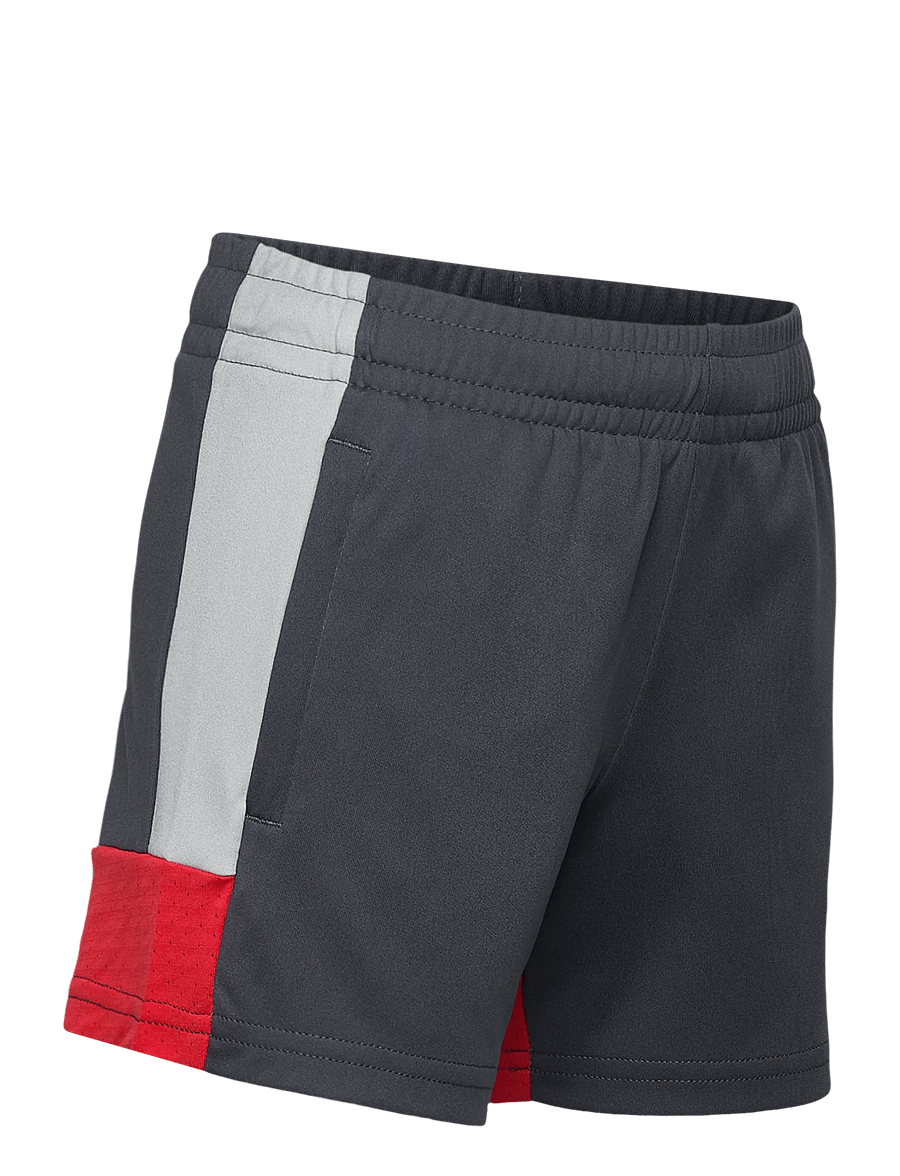 PUMA - IndividualLIGA Training Shorts Jr - sportsshorts - gray echo-dusky gray-puma red - 3