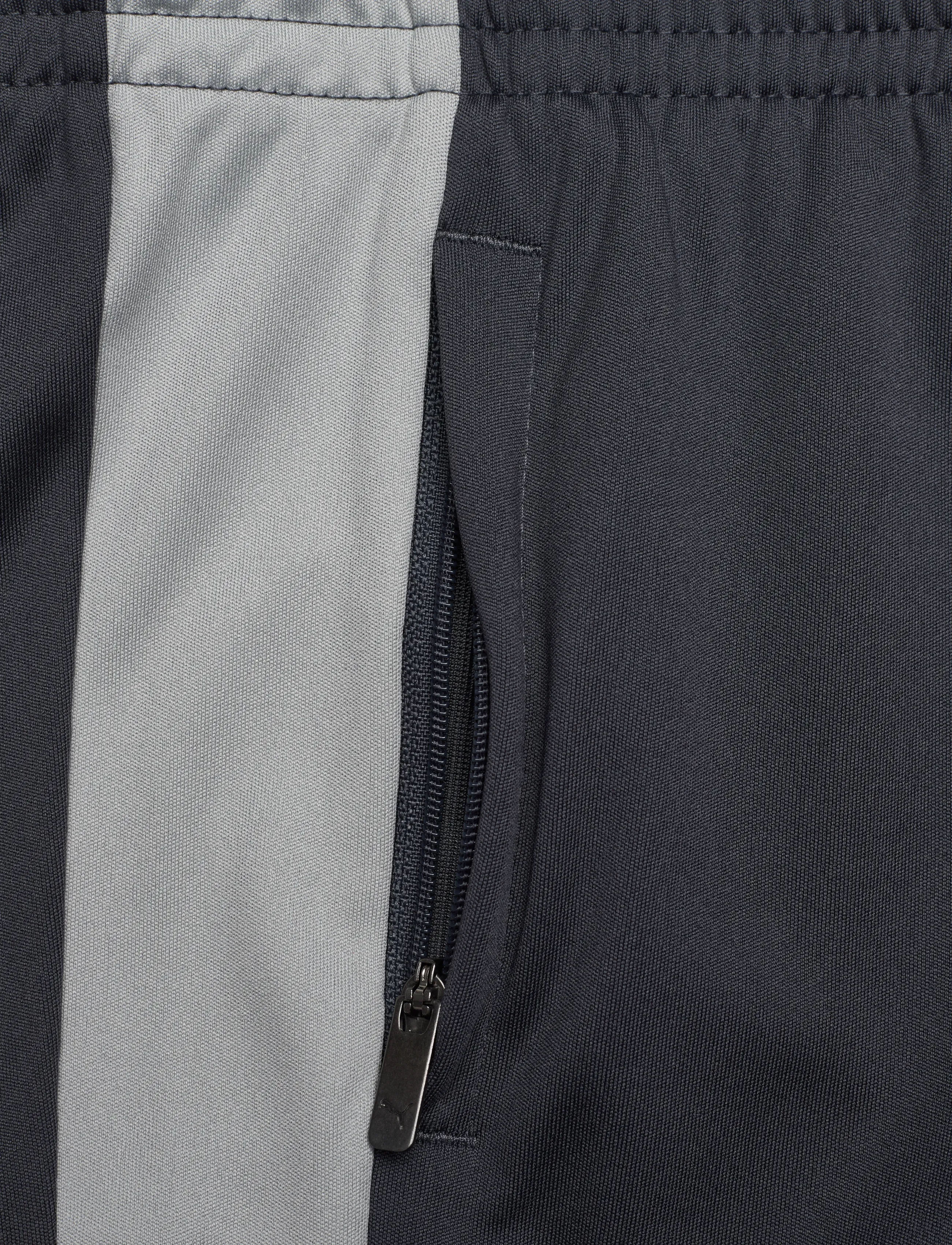 PUMA - IndividualLIGA Training Shorts Jr - sport-shorts - gray echo-dusky gray-puma red - 4