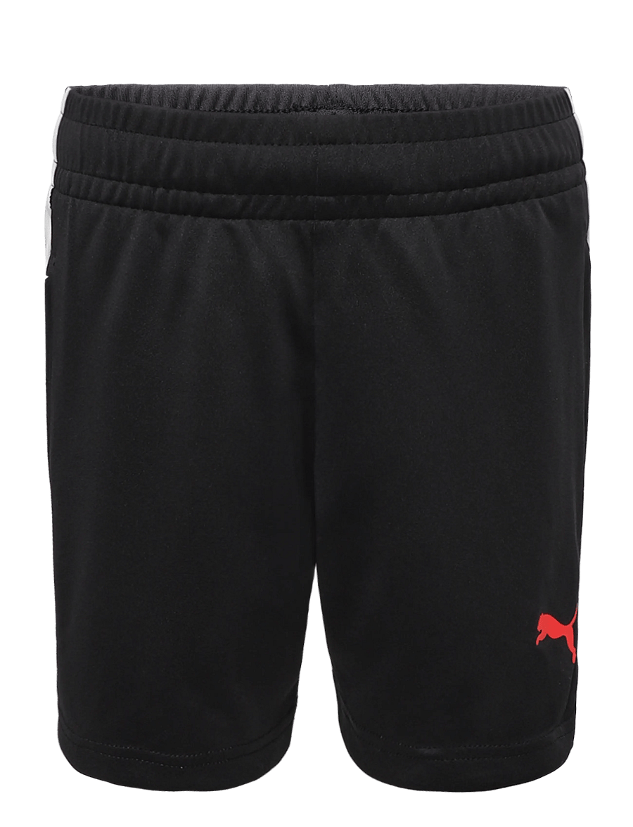 PUMA - IndividualLIGA Training Shorts Jr - sportshorts - puma black-ultra red-sugared almond - 0