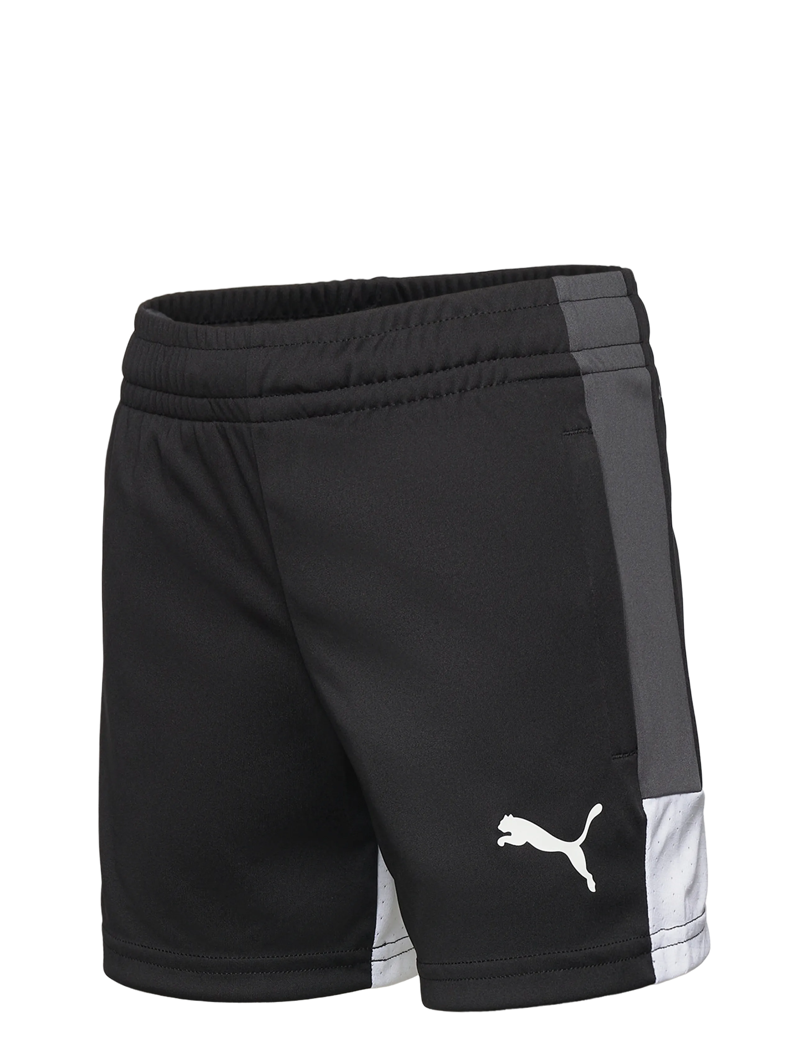 PUMA - IndividualLIGA Training Shorts Jr - sport-shorts - puma black-puma white-shadow gray - 2