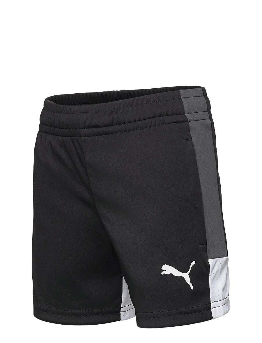 PUMA - IndividualLIGA Training Shorts Jr - spodenki sportowe - puma black-puma white-shadow gray - 2