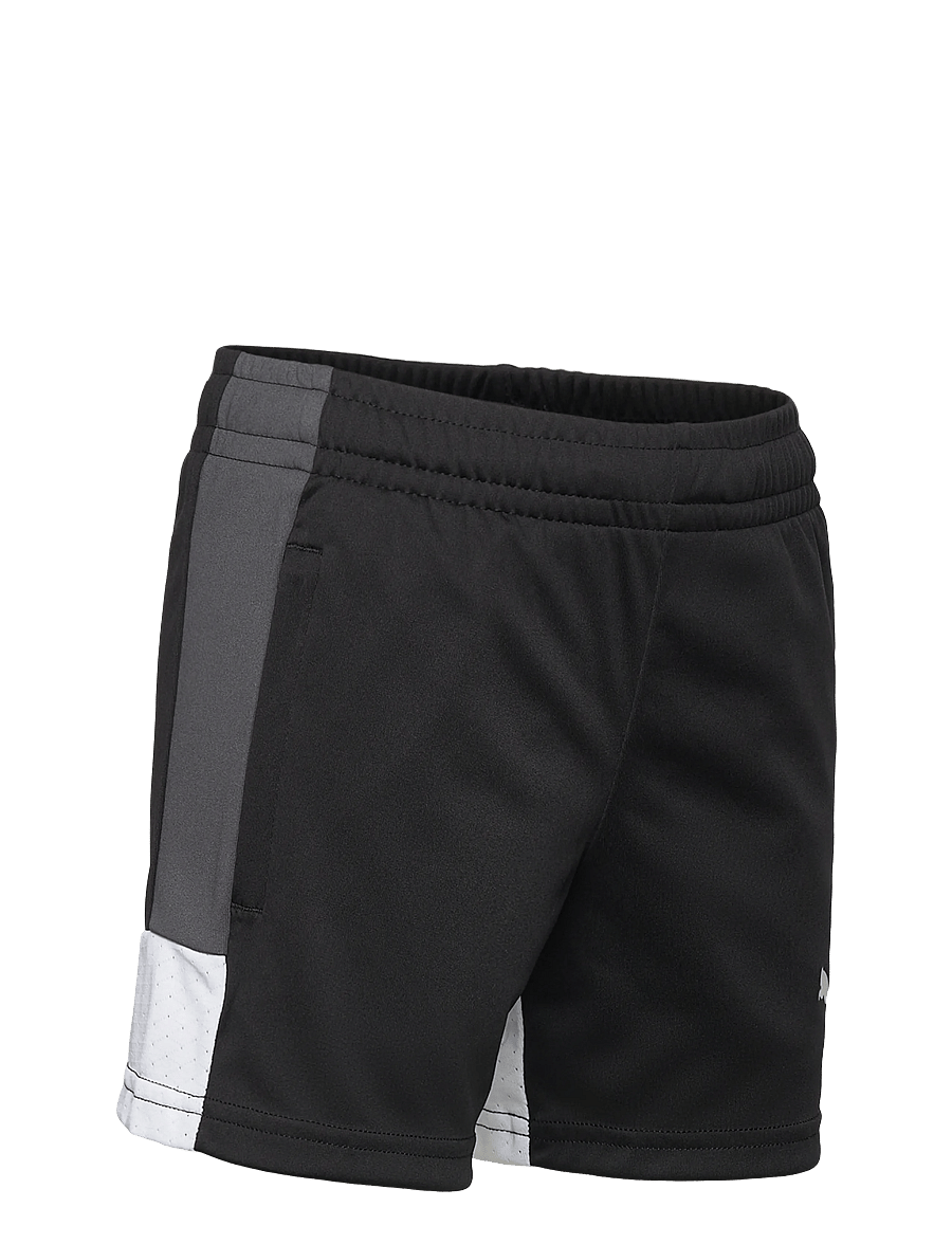 PUMA - IndividualLIGA Training Shorts Jr - spodenki sportowe - puma black-puma white-shadow gray - 3