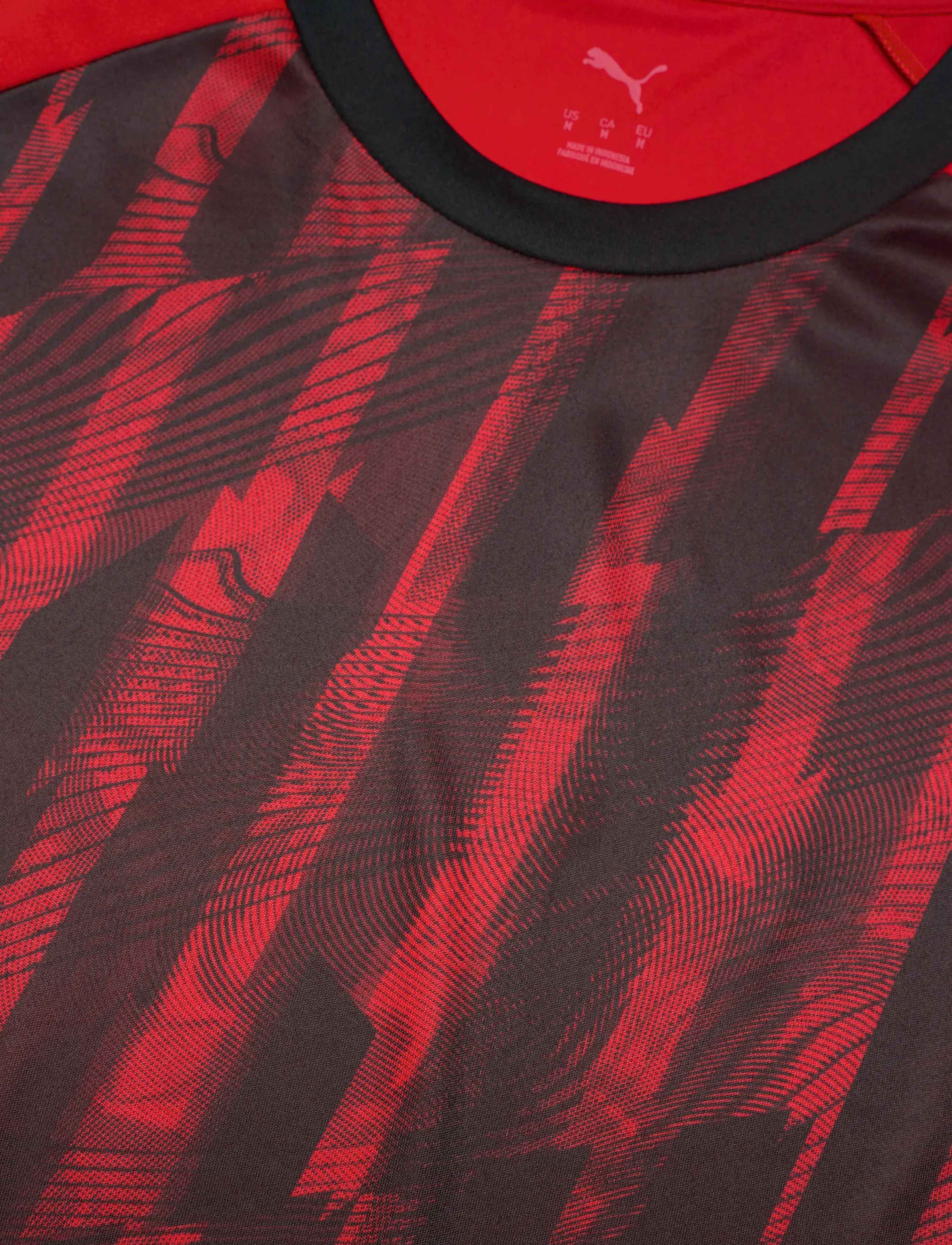 PUMA - individualLIGA Graphic Jersey - t-särgid - puma red-puma white-puma black - 2