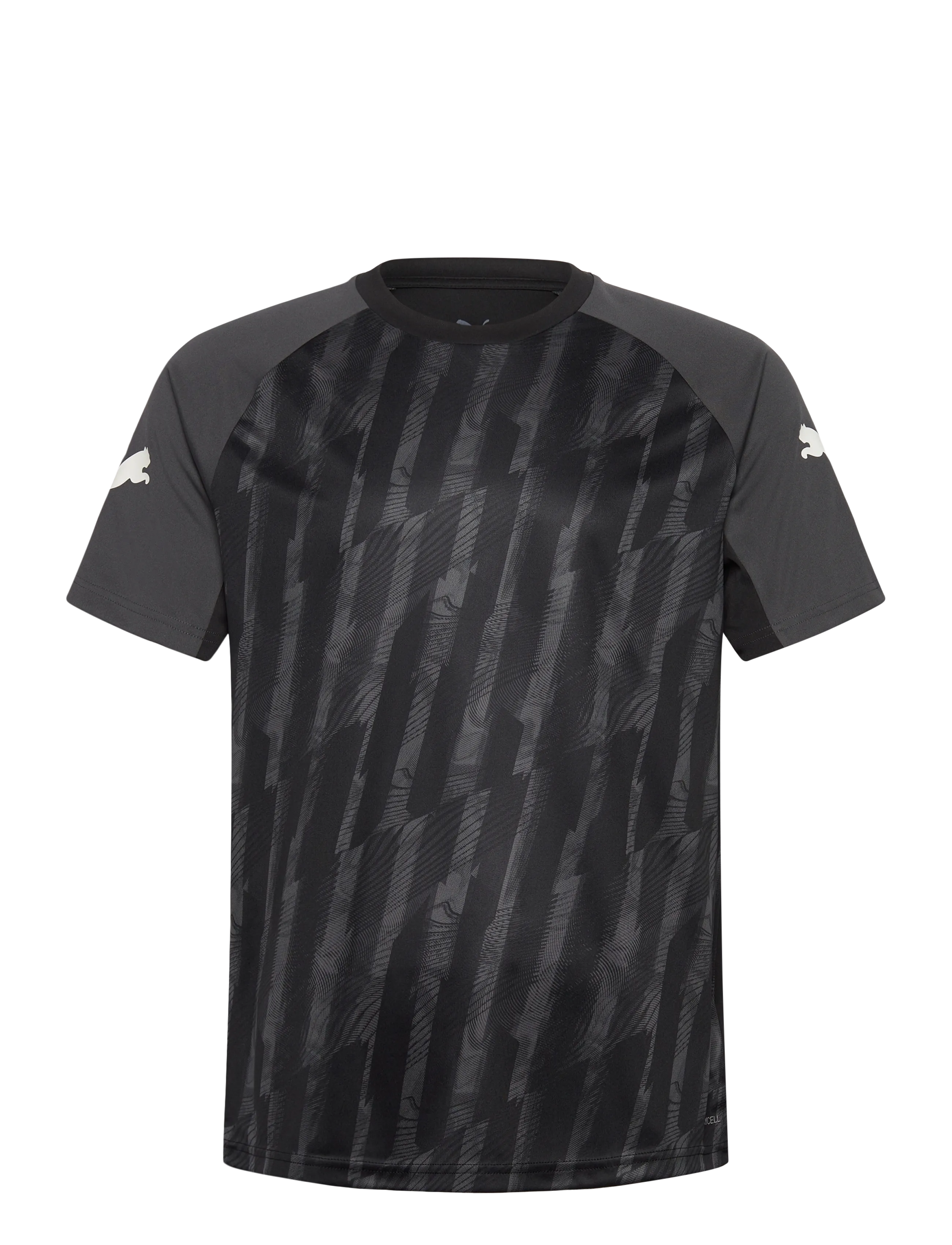 PUMA individualLIGA Graphic Jersey - Clothing - PUMA BLACK-PUMA WHITE-SHADOW GRAY / grey