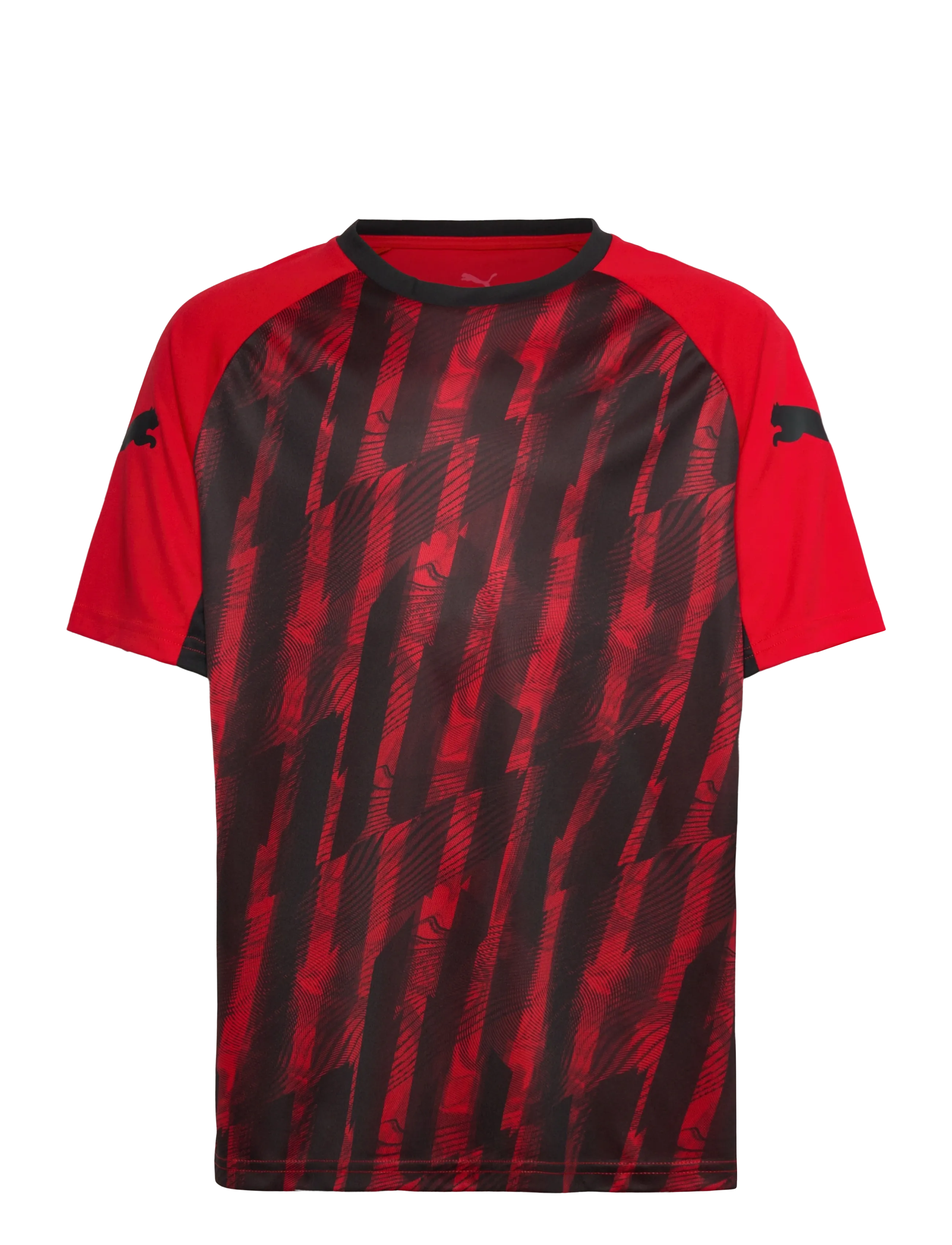 PUMA Individualliga Graphic Jersey Jr, 152, T-shirts, Rot - Football Shirts, Kinder