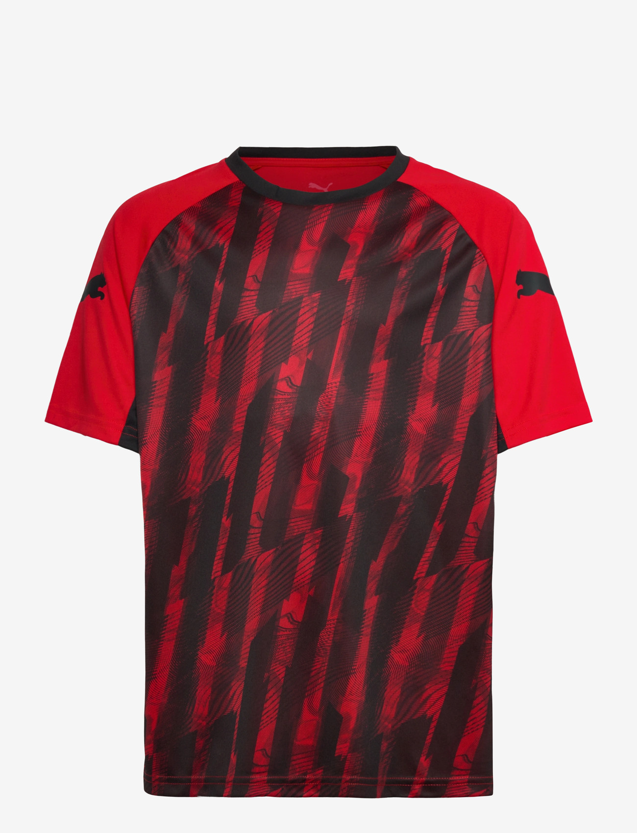 PUMA - individualLIGA Graphic Jersey Jr - sporttoppar - puma red-puma white-puma black - 0
