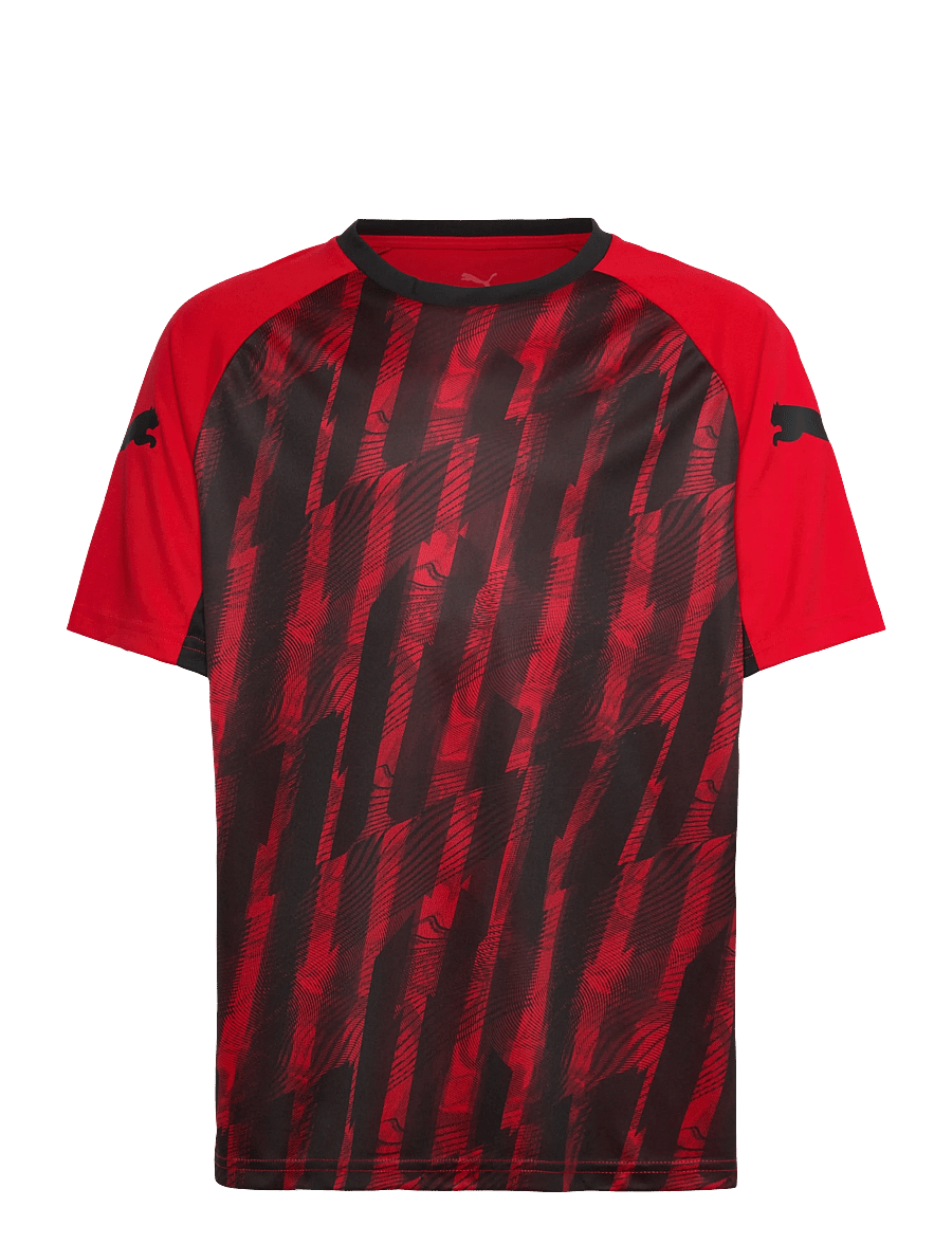 PUMA - individualLIGA Graphic Jersey Jr - sportoberteile - puma red-puma white-puma black - 0