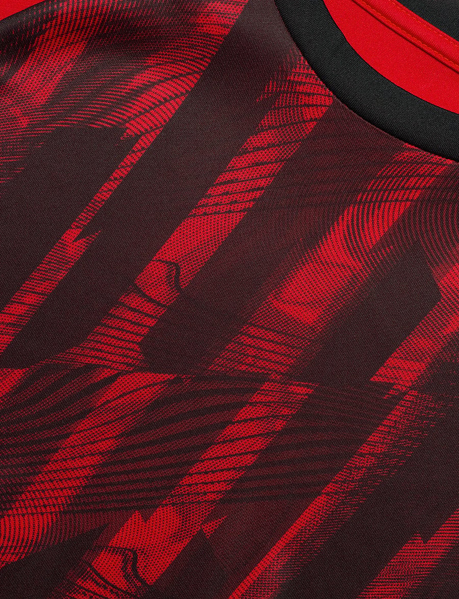 PUMA - individualLIGA Graphic Jersey Jr - sportoberteile - puma red-puma white-puma black - 2