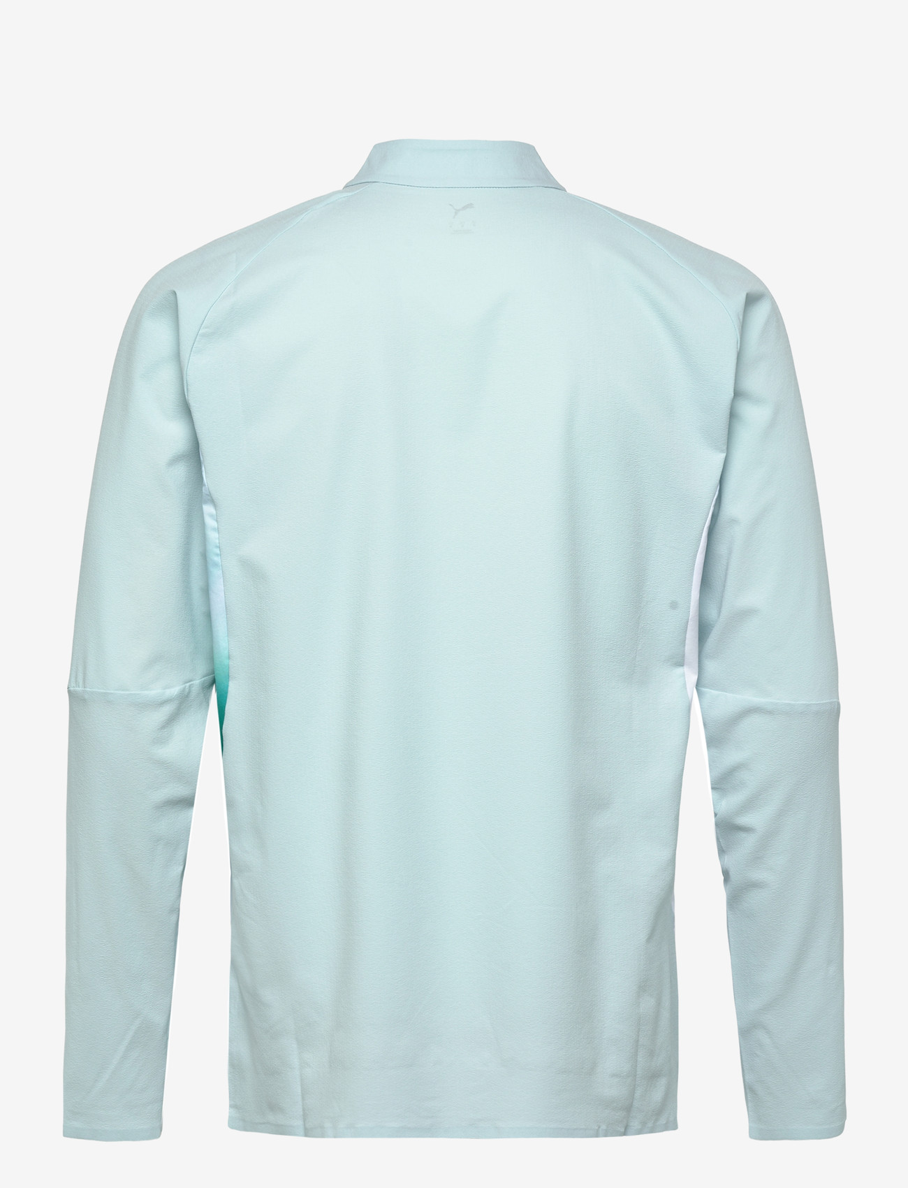 PUMA - Individual Lightspeed Ultimate 1/4 Zip-Top - langærmede t-shirts - fresh water-puma black - 1