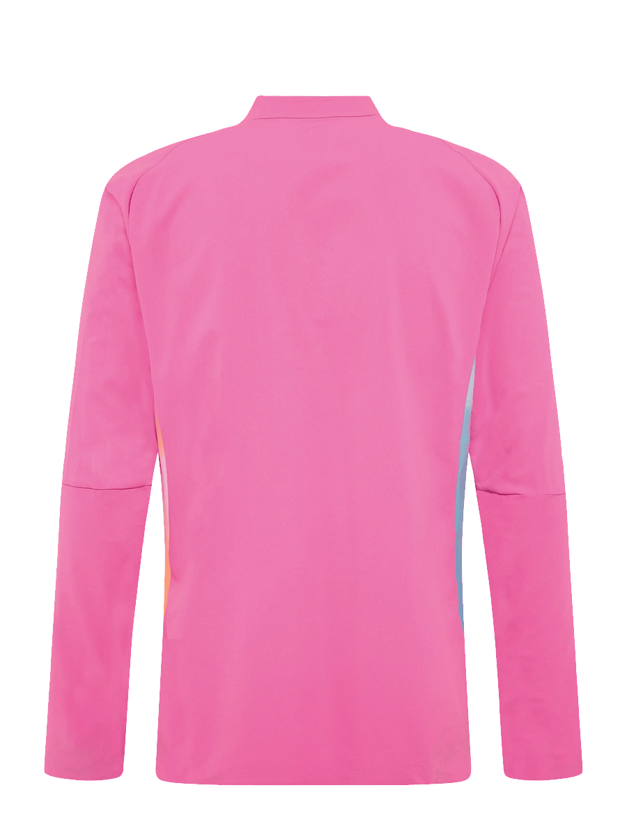 PUMA - Individual Lightspeed Ultimate 1/4 Zip-Top - fleece & mellanlager - poison pink-puma black - 1
