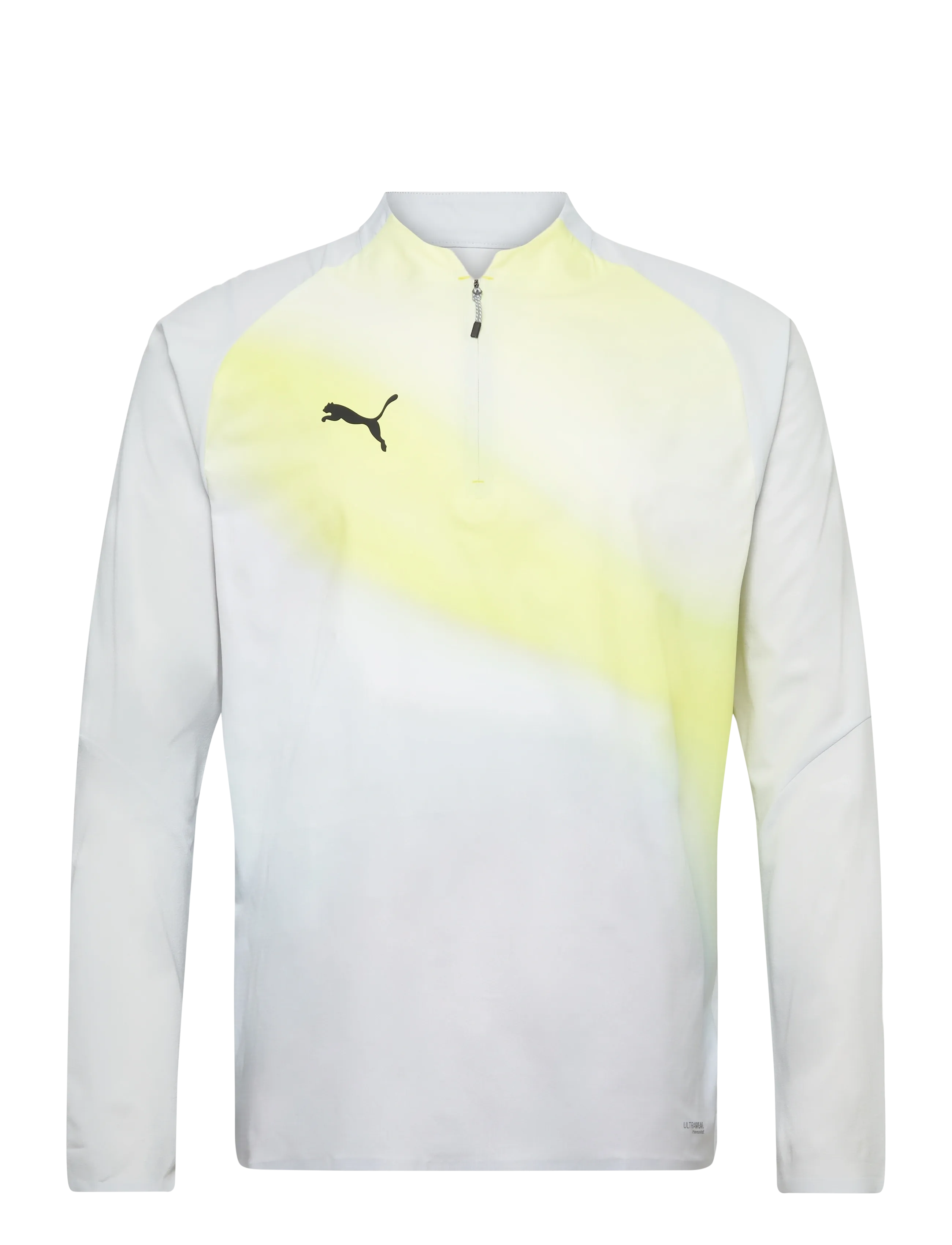 Individual Lightspeed Ultimate 1/4 Zip-Top - SILVER MIST-PUMA BLACK