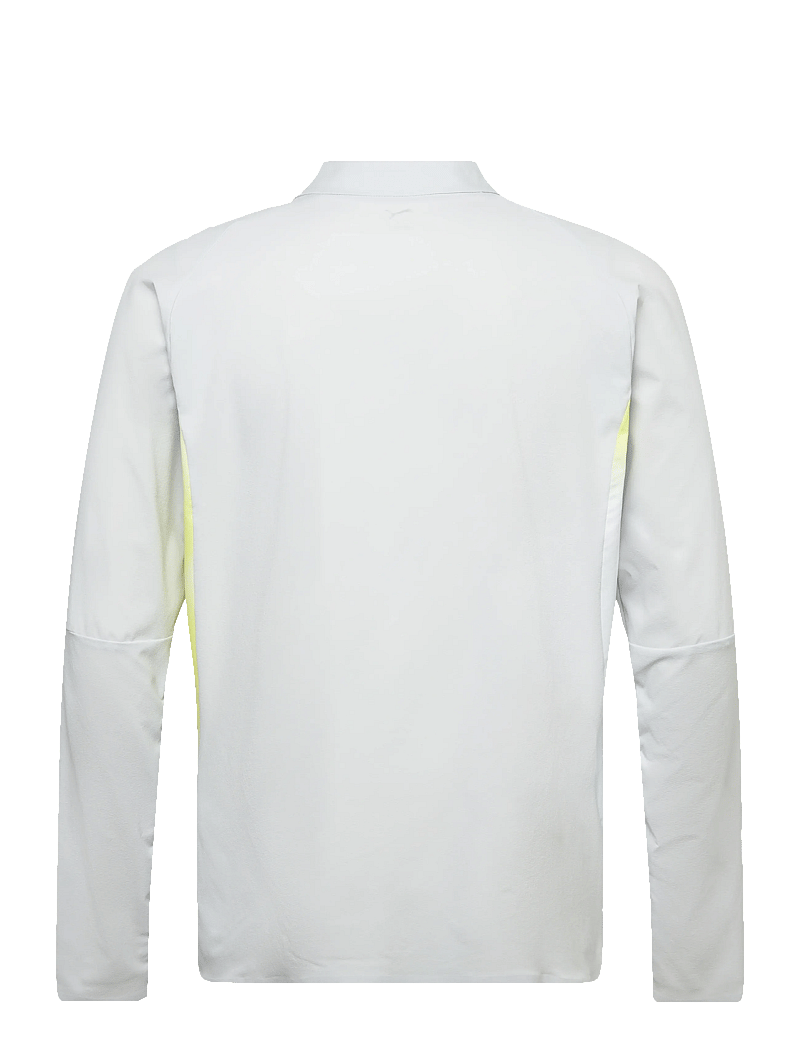 PUMA - Individual Lightspeed Ultimate 1/4 Zip-Top - langærmede t-shirts - silver mist-puma black - 1