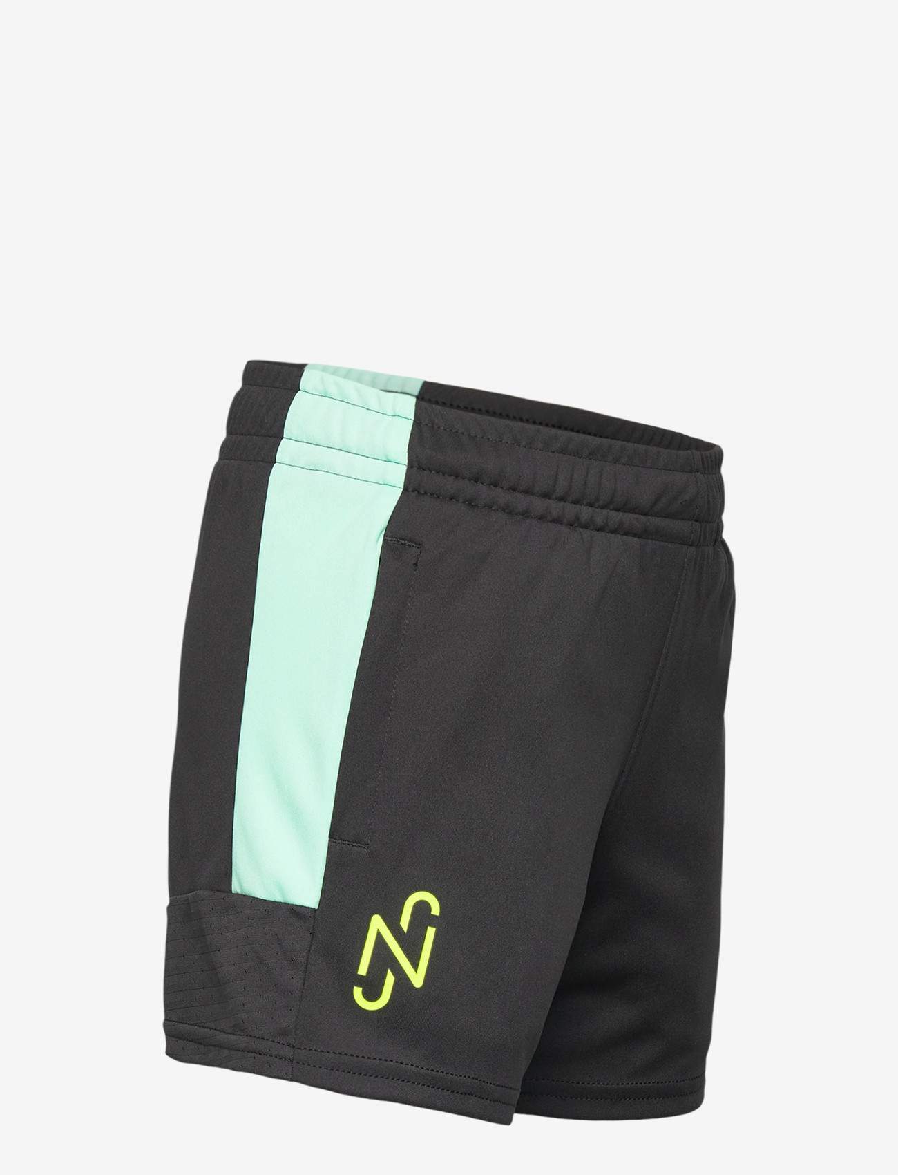 PUMA - Neymar JR Creativity Training Shorts Jr - sport-shorts - puma black-yellow alert-mint jelly - 2