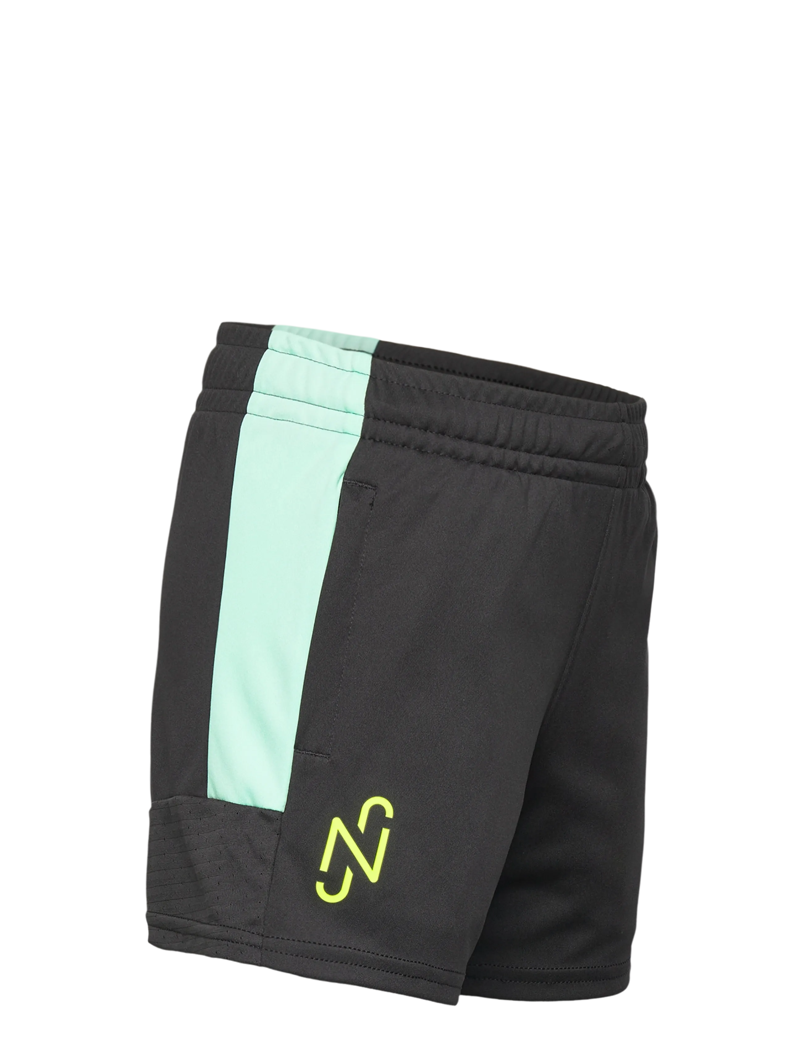 PUMA - Neymar JR Creativity Training Shorts Jr - sport shorts - puma black-yellow alert-mint jelly - 2